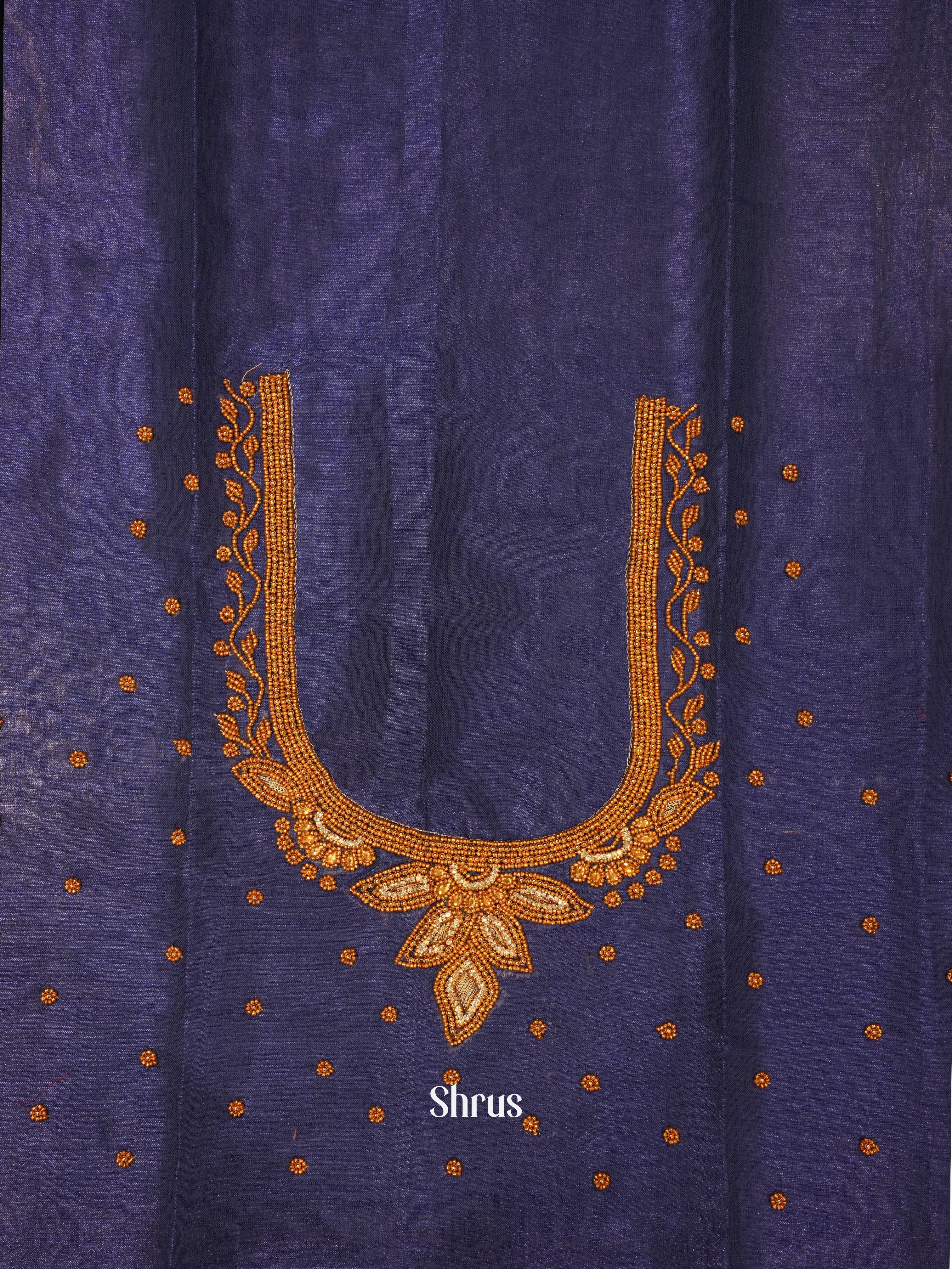 Blue - Aari Blouse