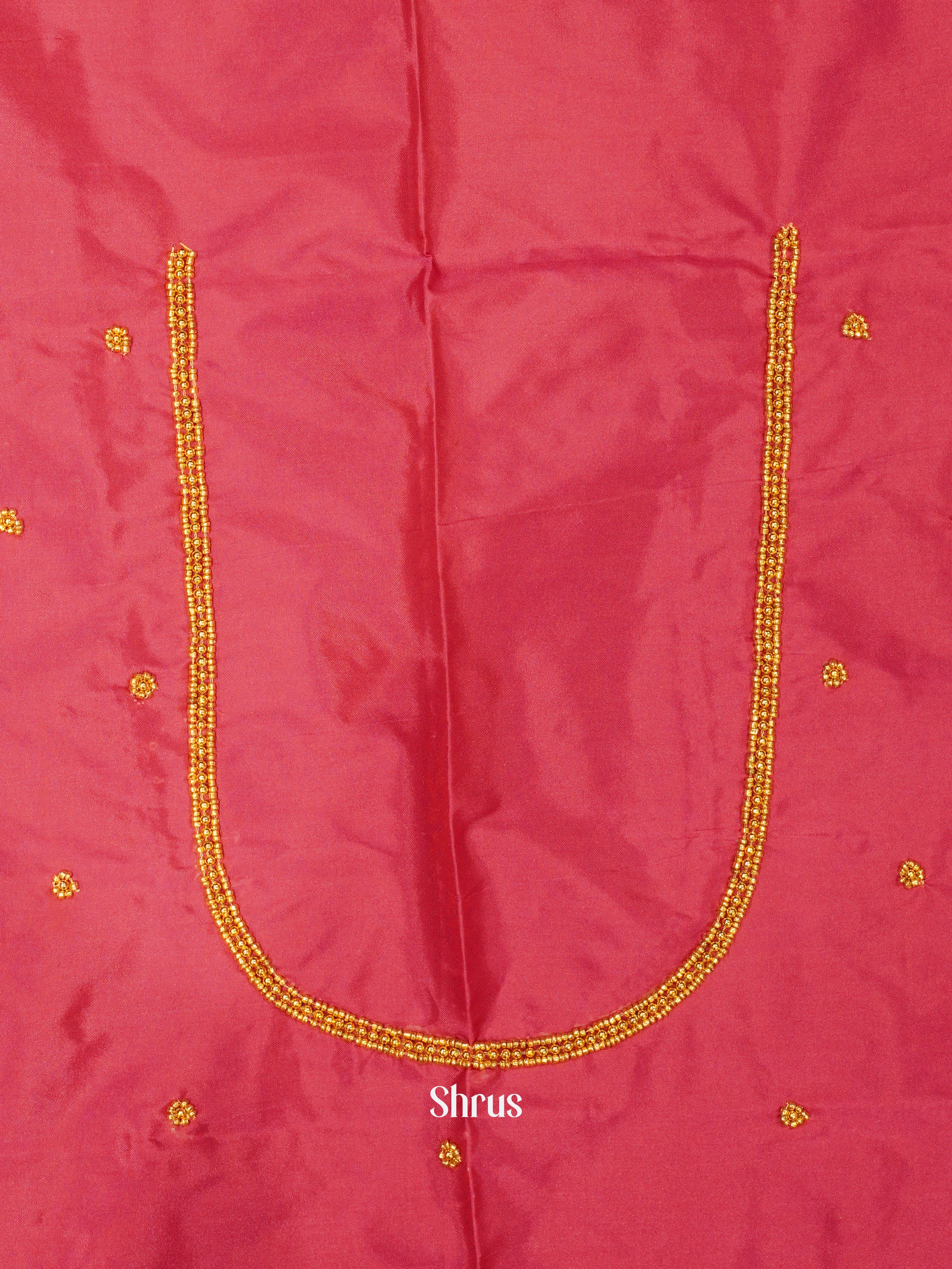 Red- Aari Blouse