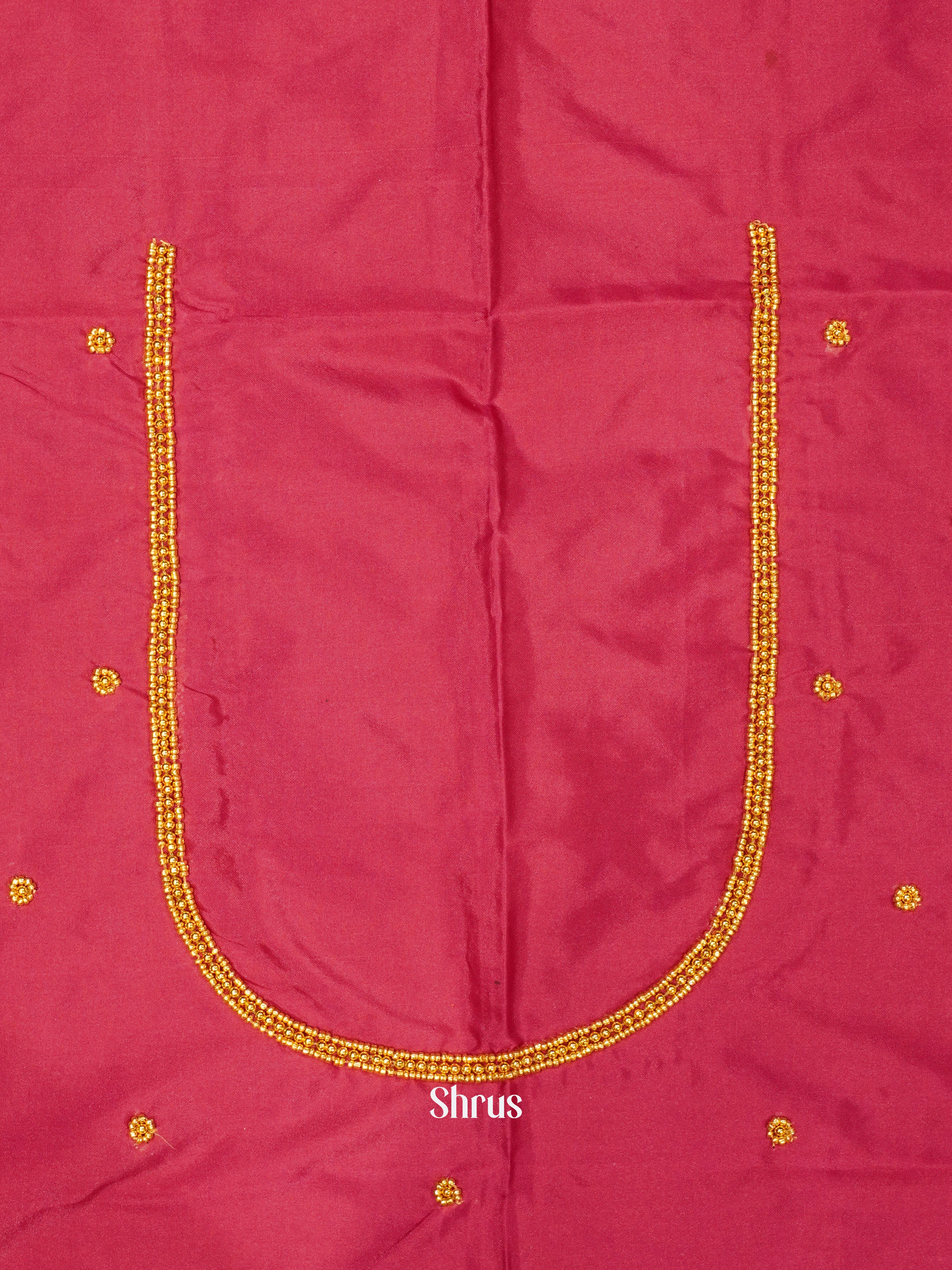 Red - Aari Blouse