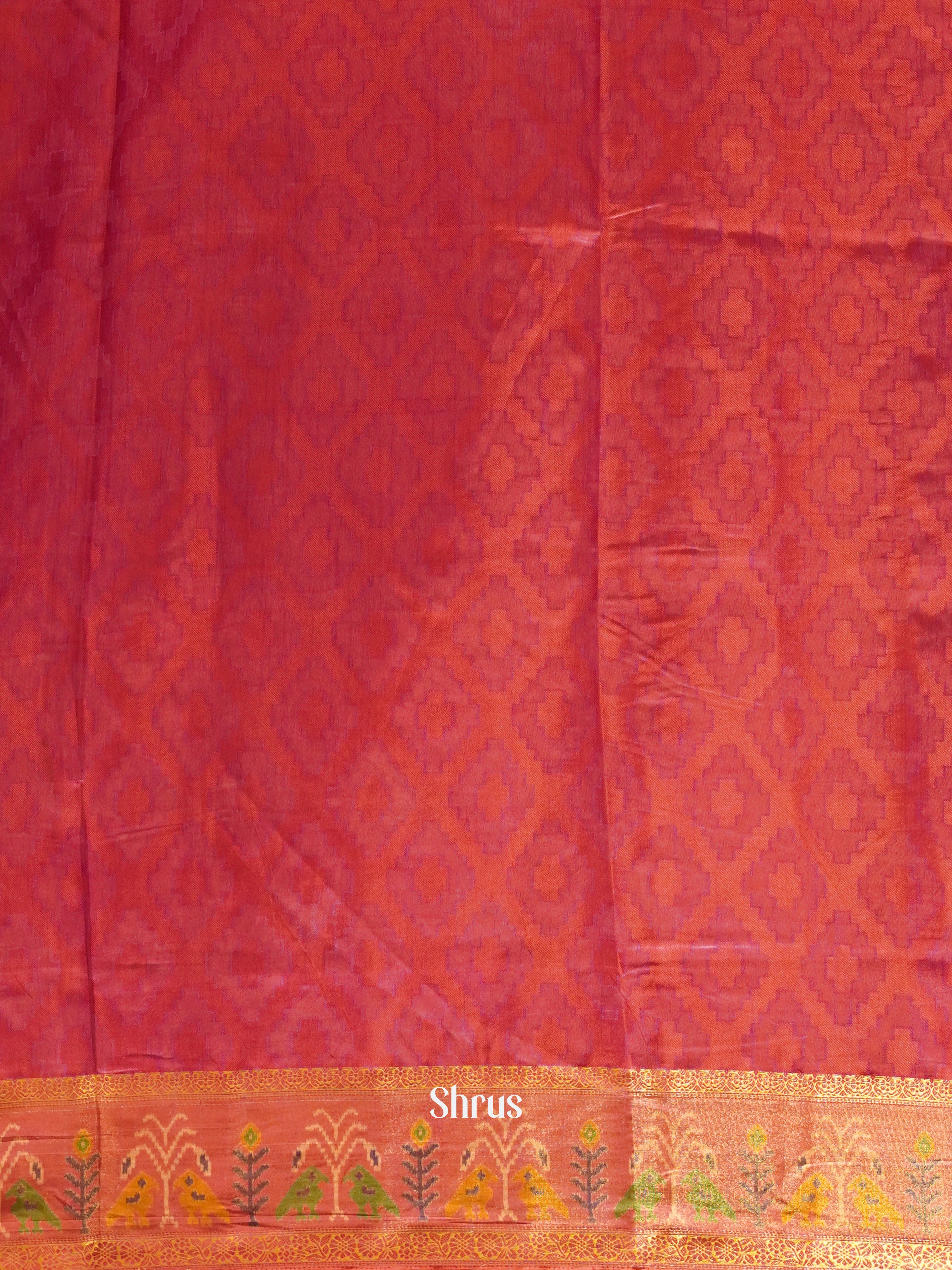 CES24278 - Semi Patola Saree