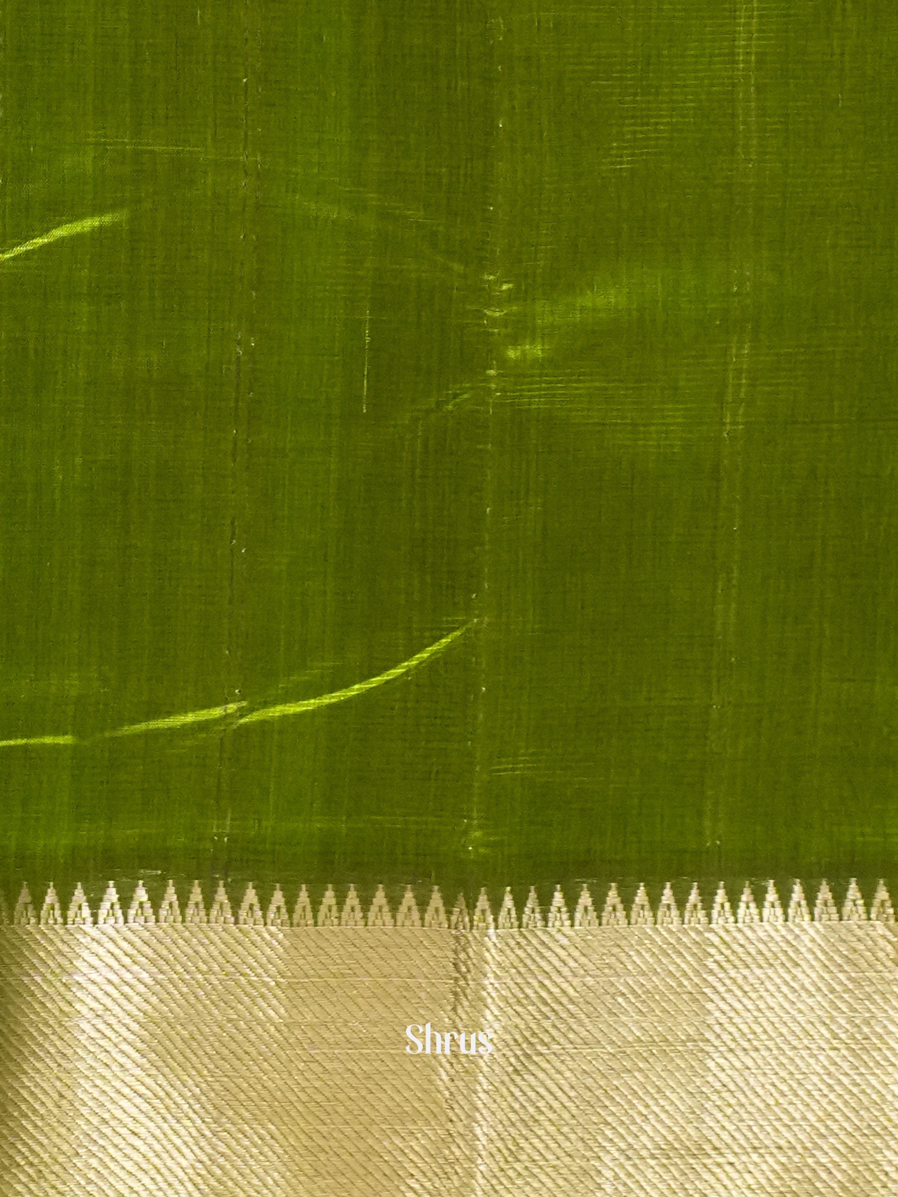 Light Green(Single Tone)- Mangalagiri Silk Cotton saree