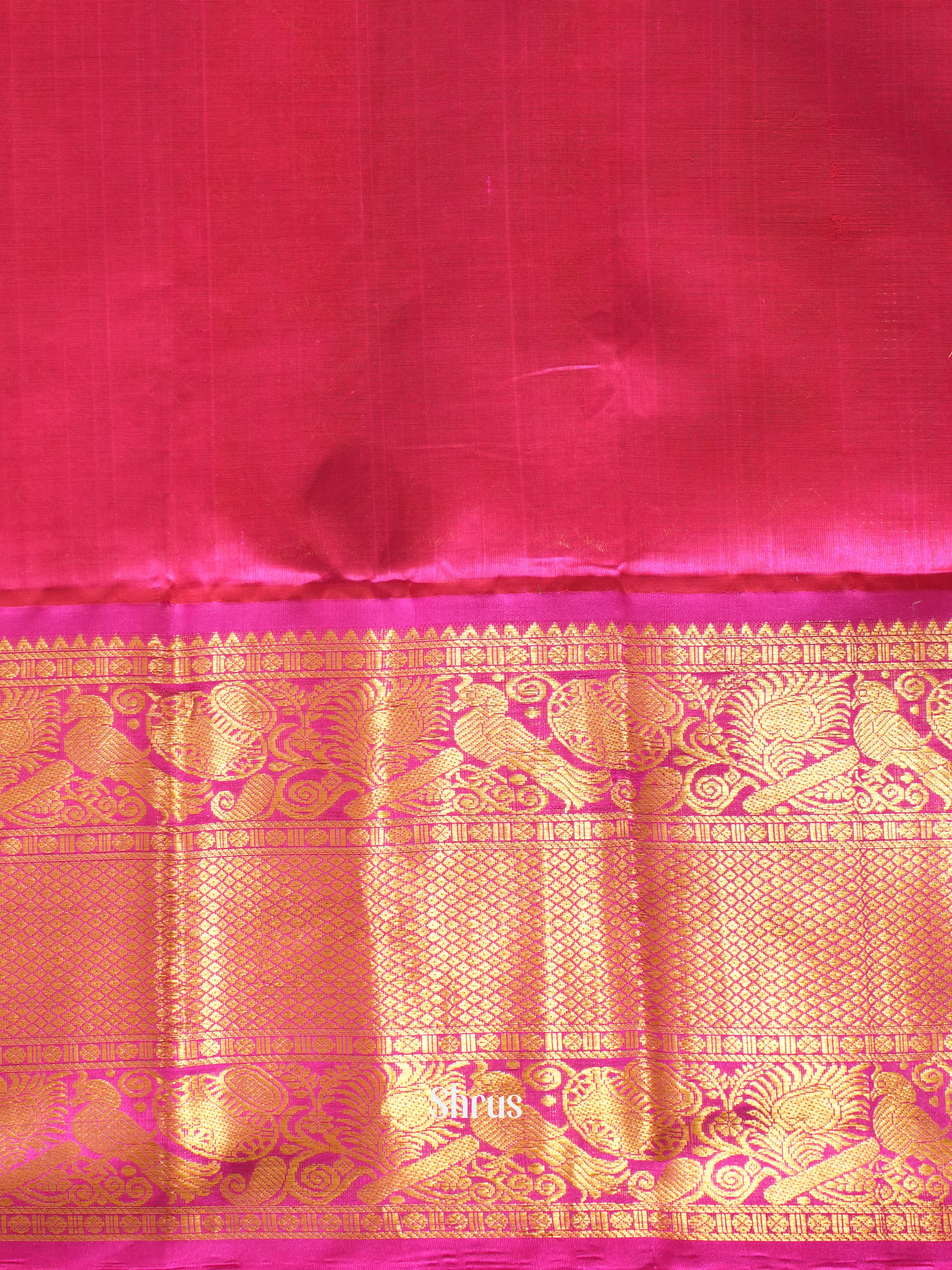 Ice Green & Pink - Silk Cotton Saree