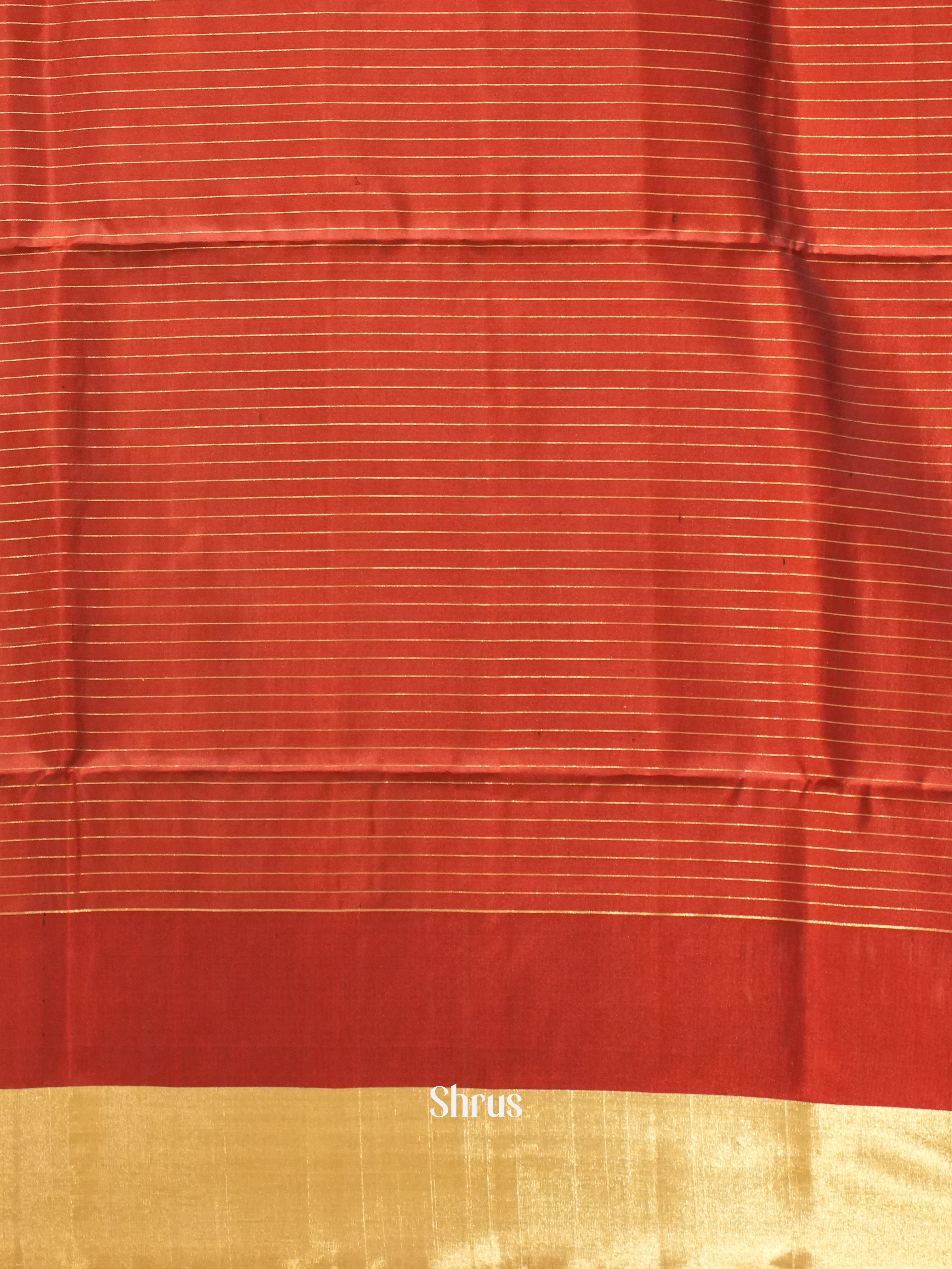 Green & Maroon - soft Silk Saree - Shop on ShrusEternity.com