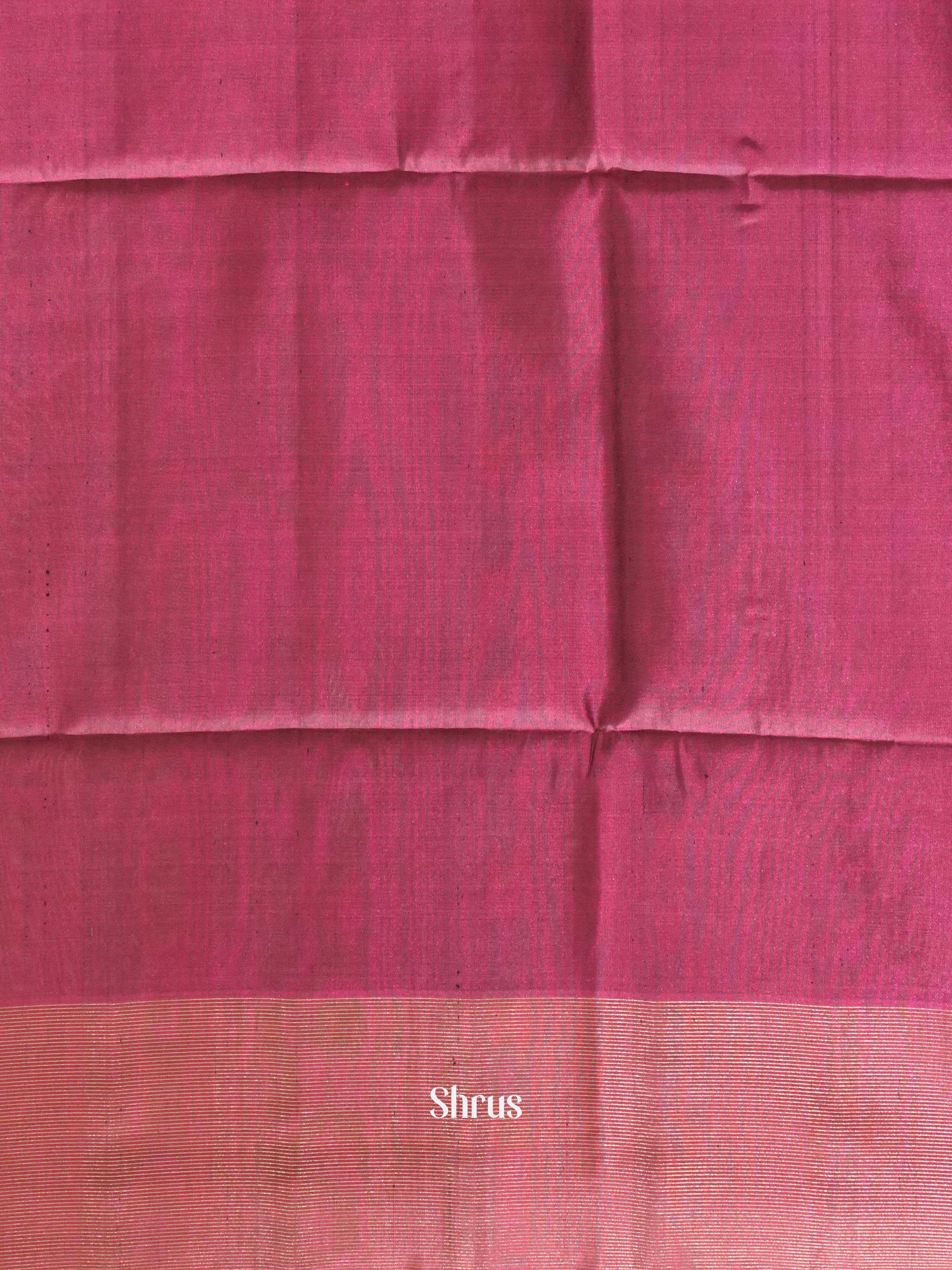 Green & Pink - soft Silk Saree