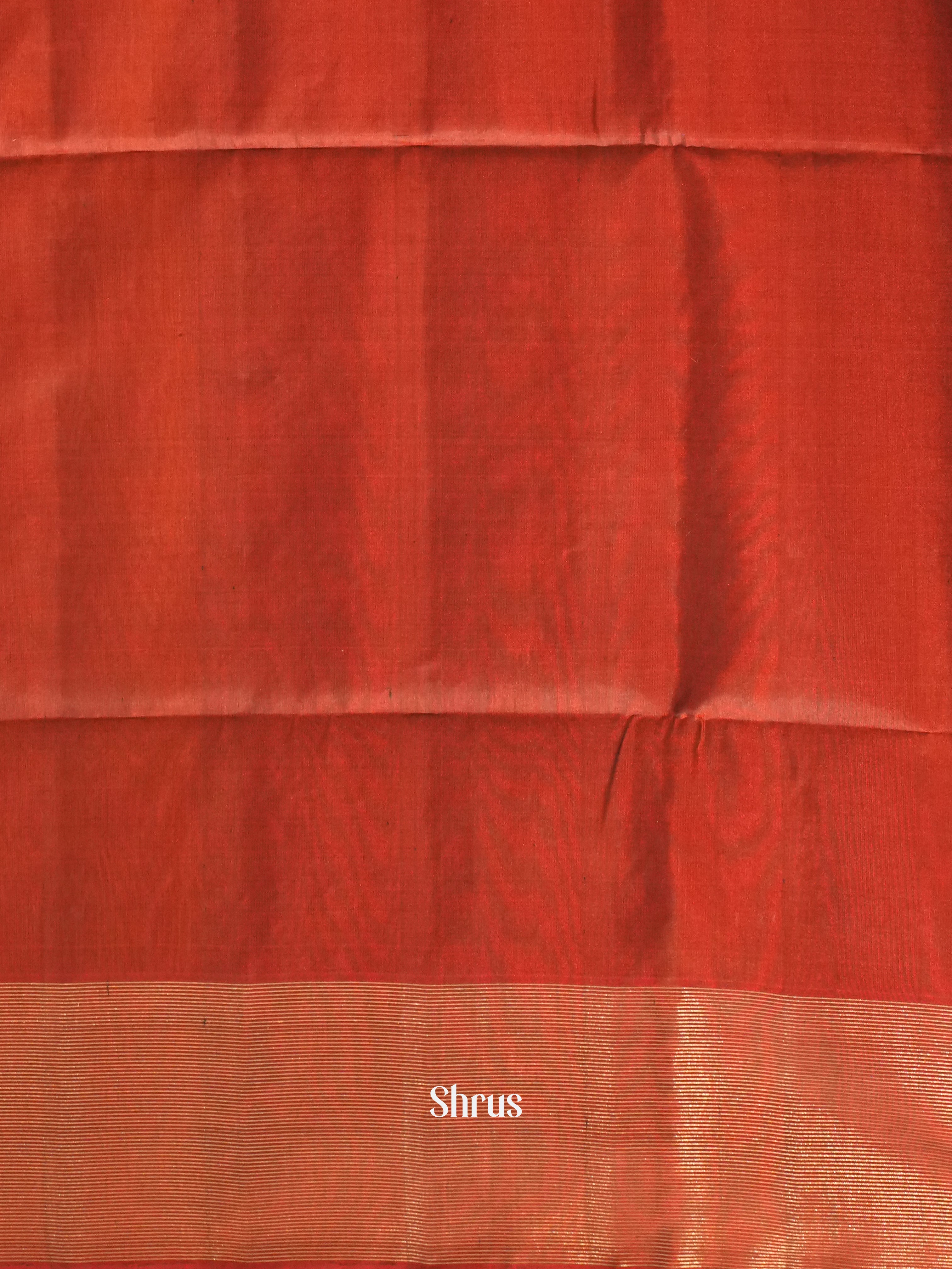 Green & Maroon - soft Silk Saree - Shop on ShrusEternity.com