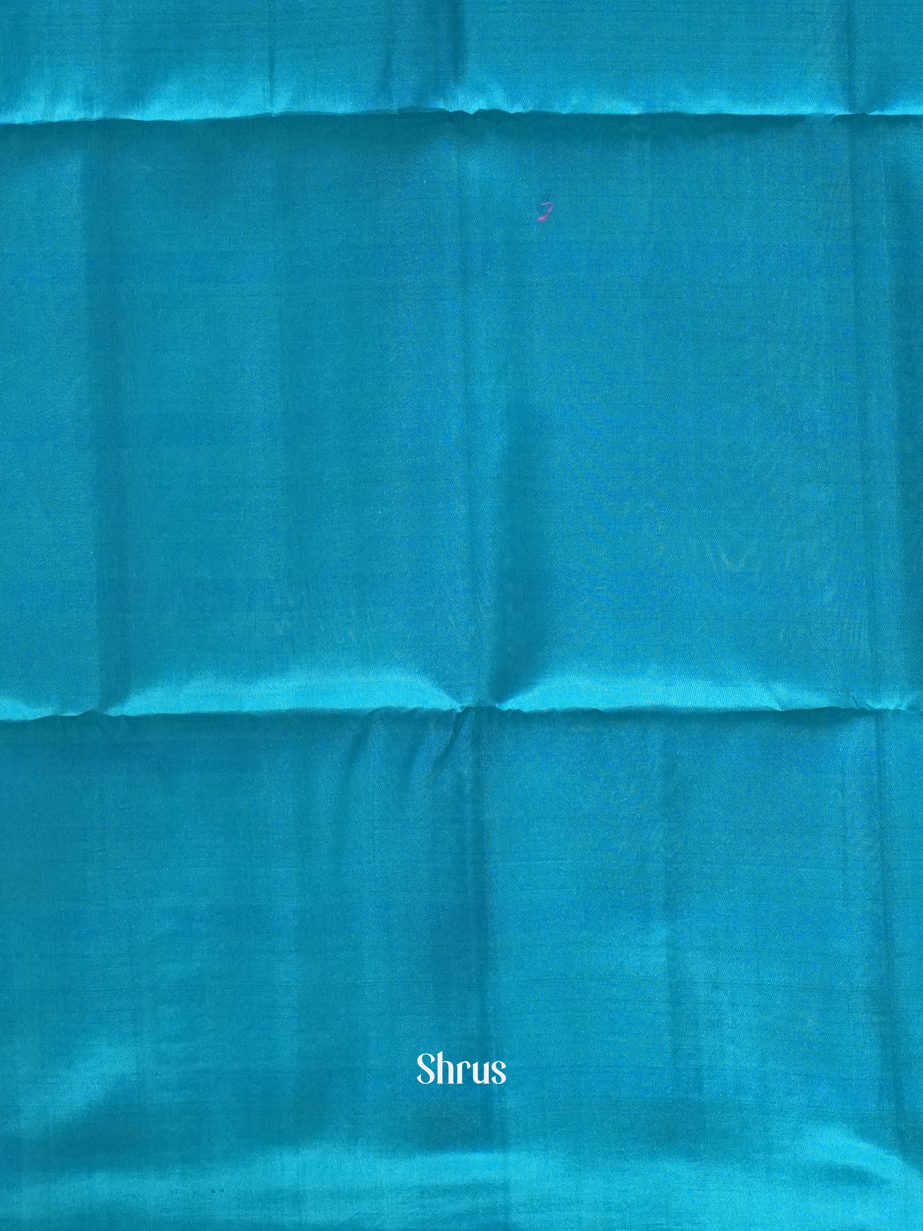 Green & Blue - soft Silk Saree - Shop on ShrusEternity.com