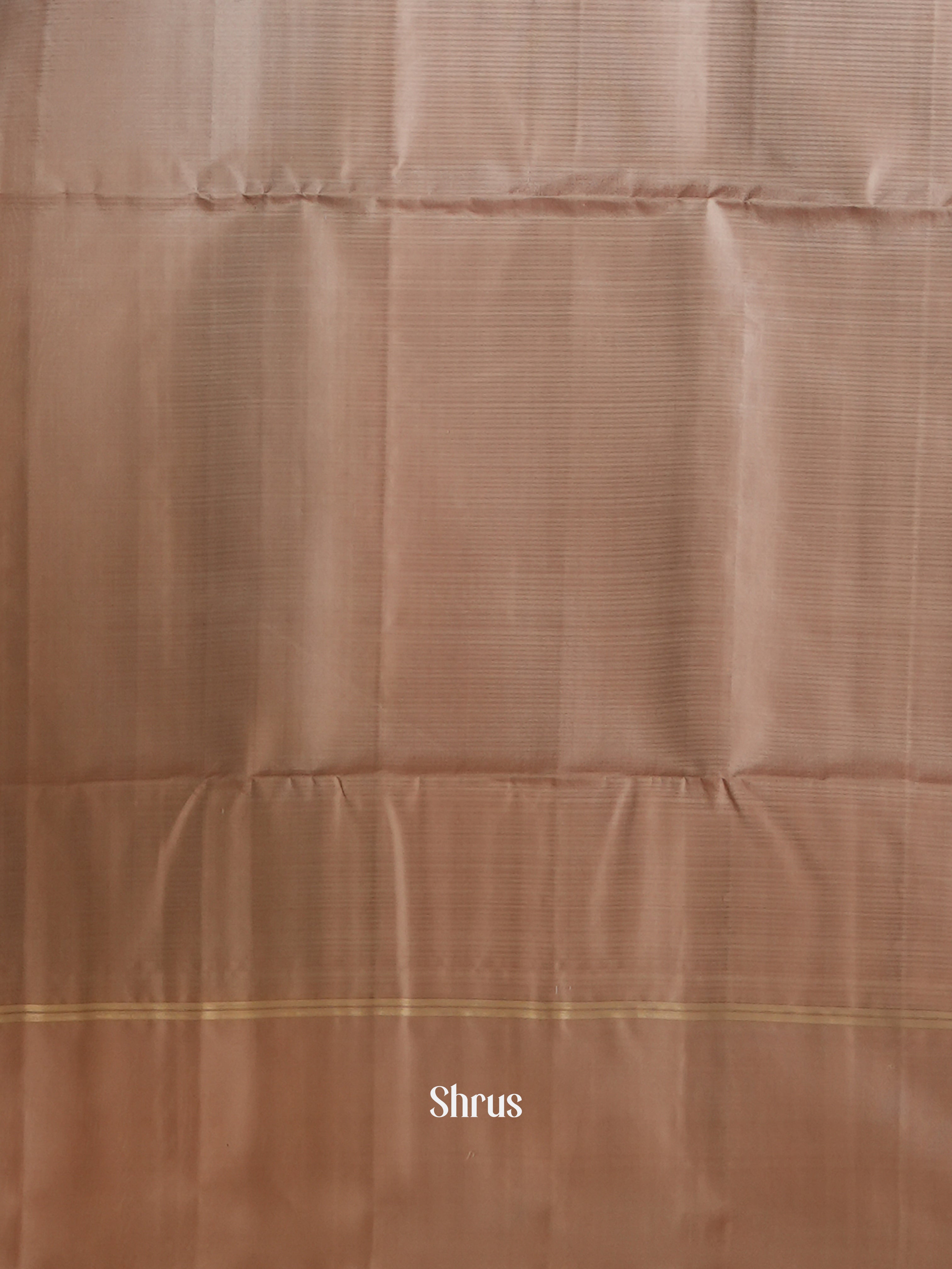 Green & Dusty Pink - Soft Silk Saree