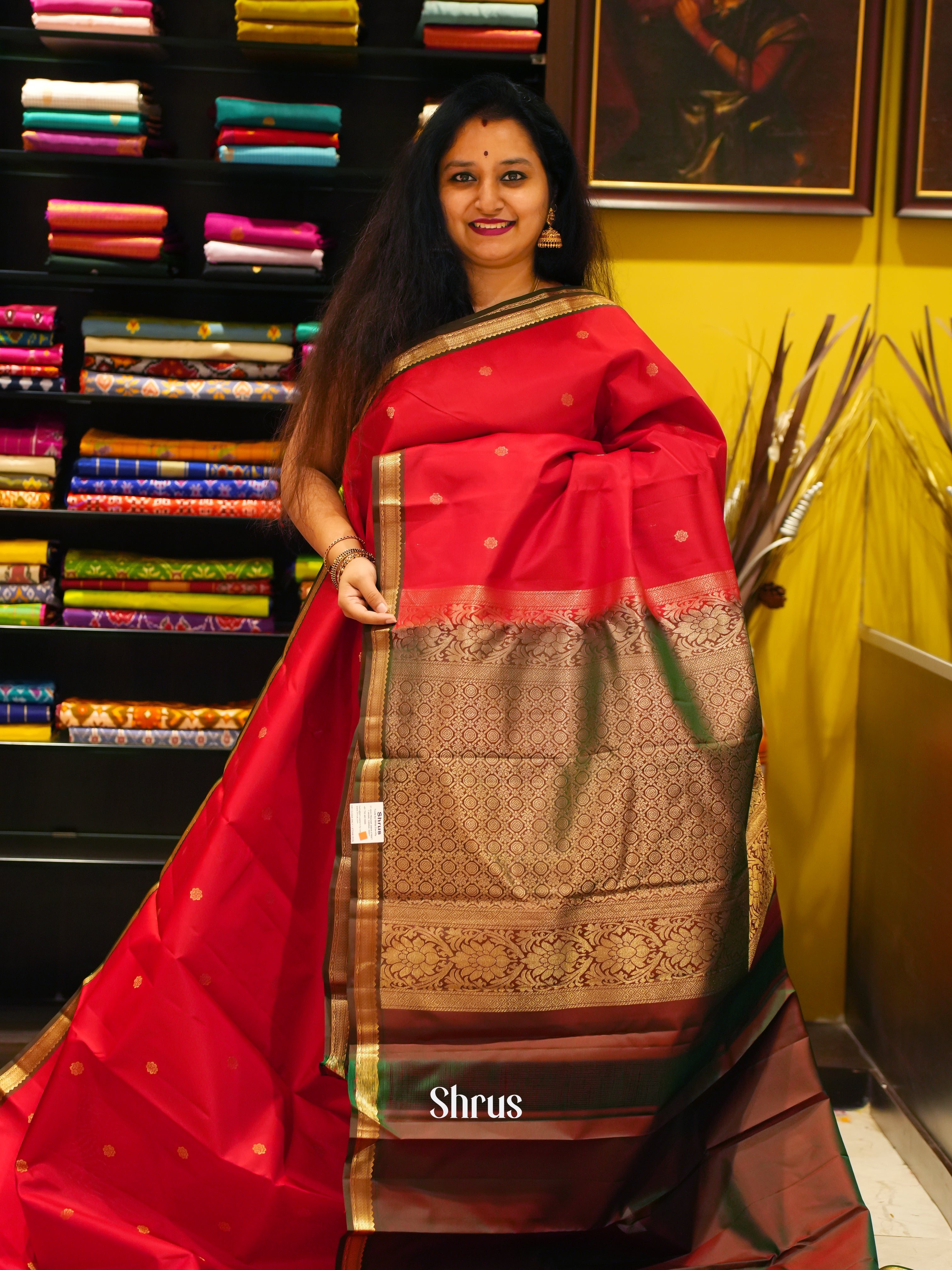 CES31409 - Kanchipuram silk Saree