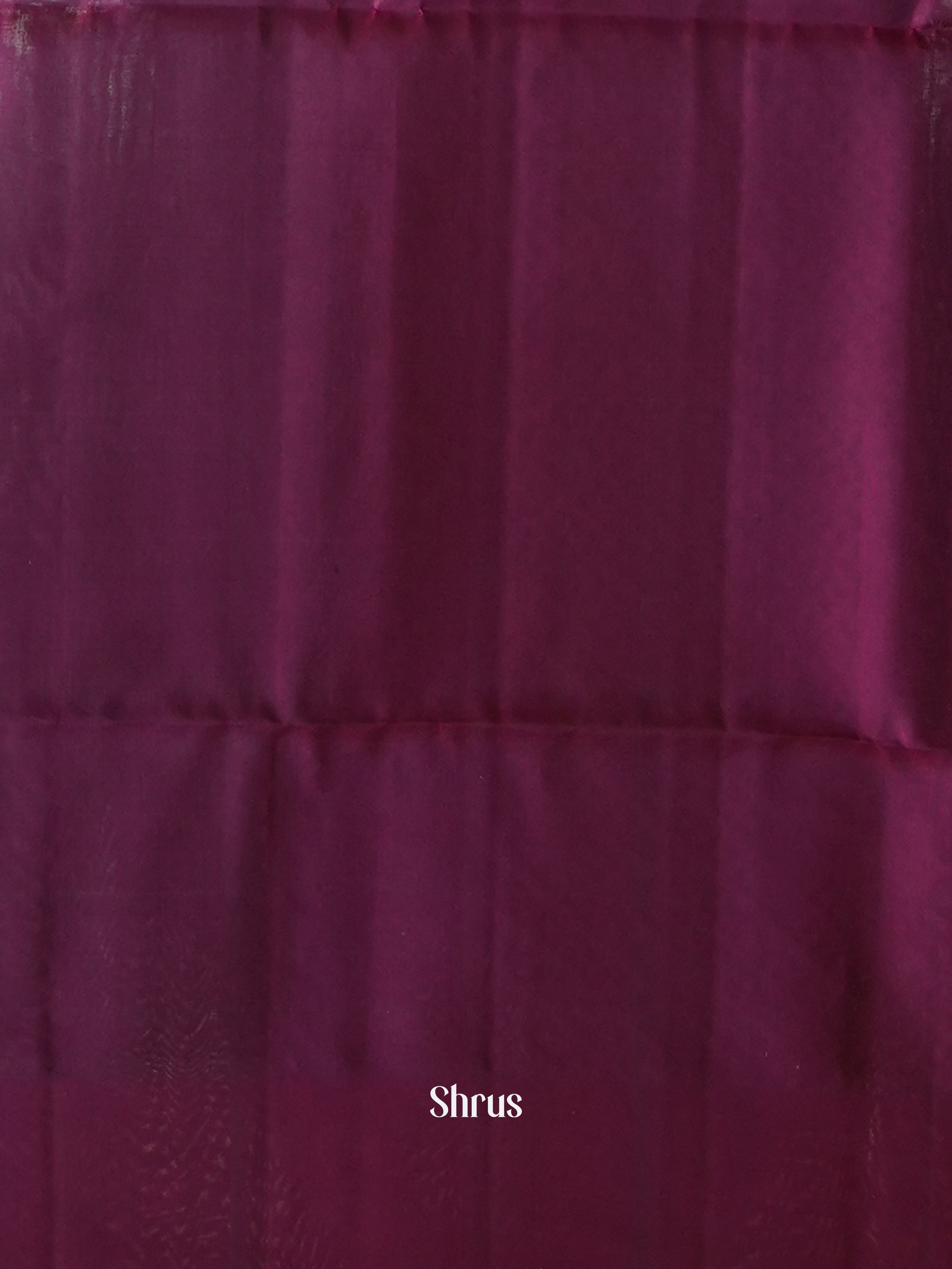 Violet & Purple - Soft Silk Saree