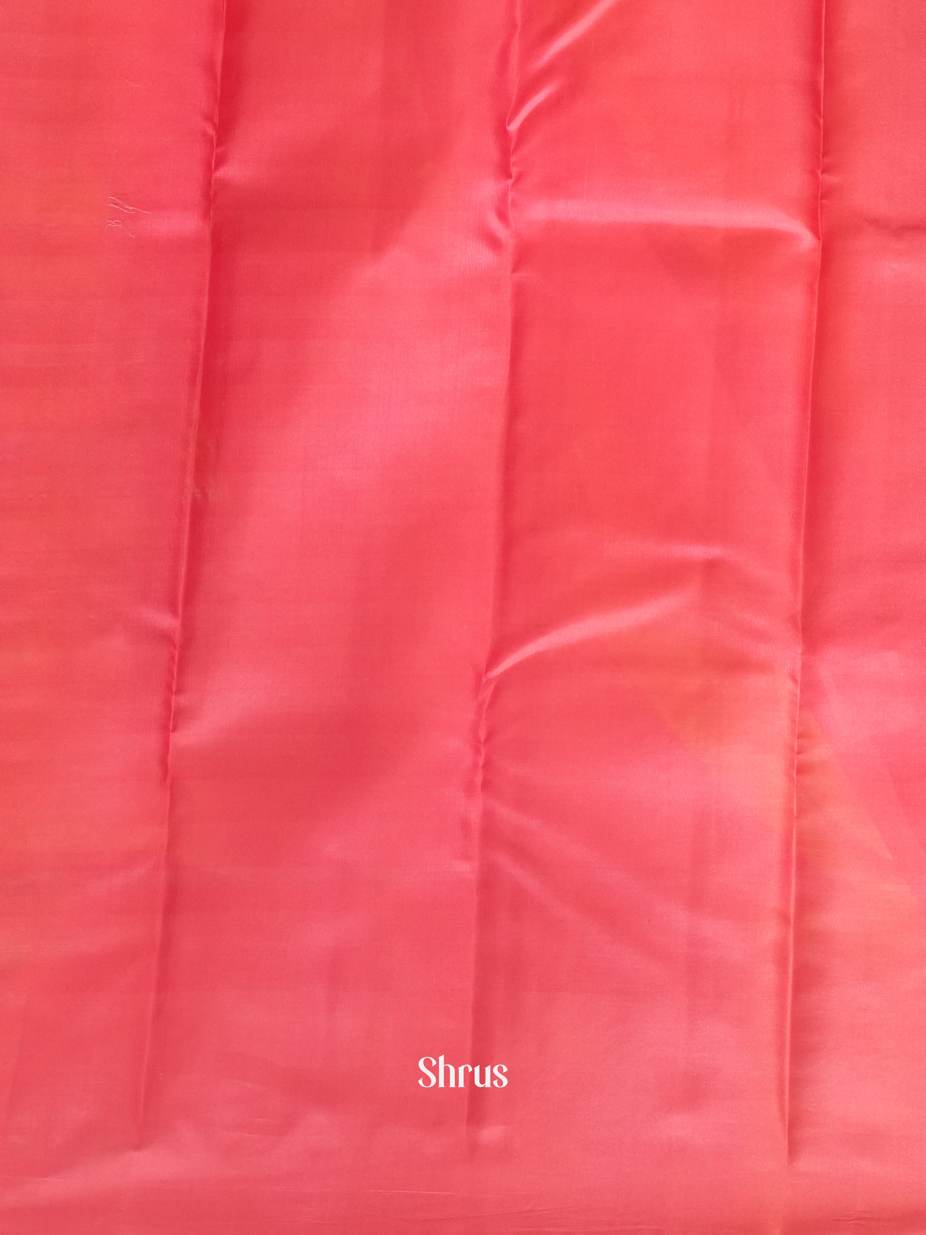 Yellow & Pink - Kanchipuram silk Saree