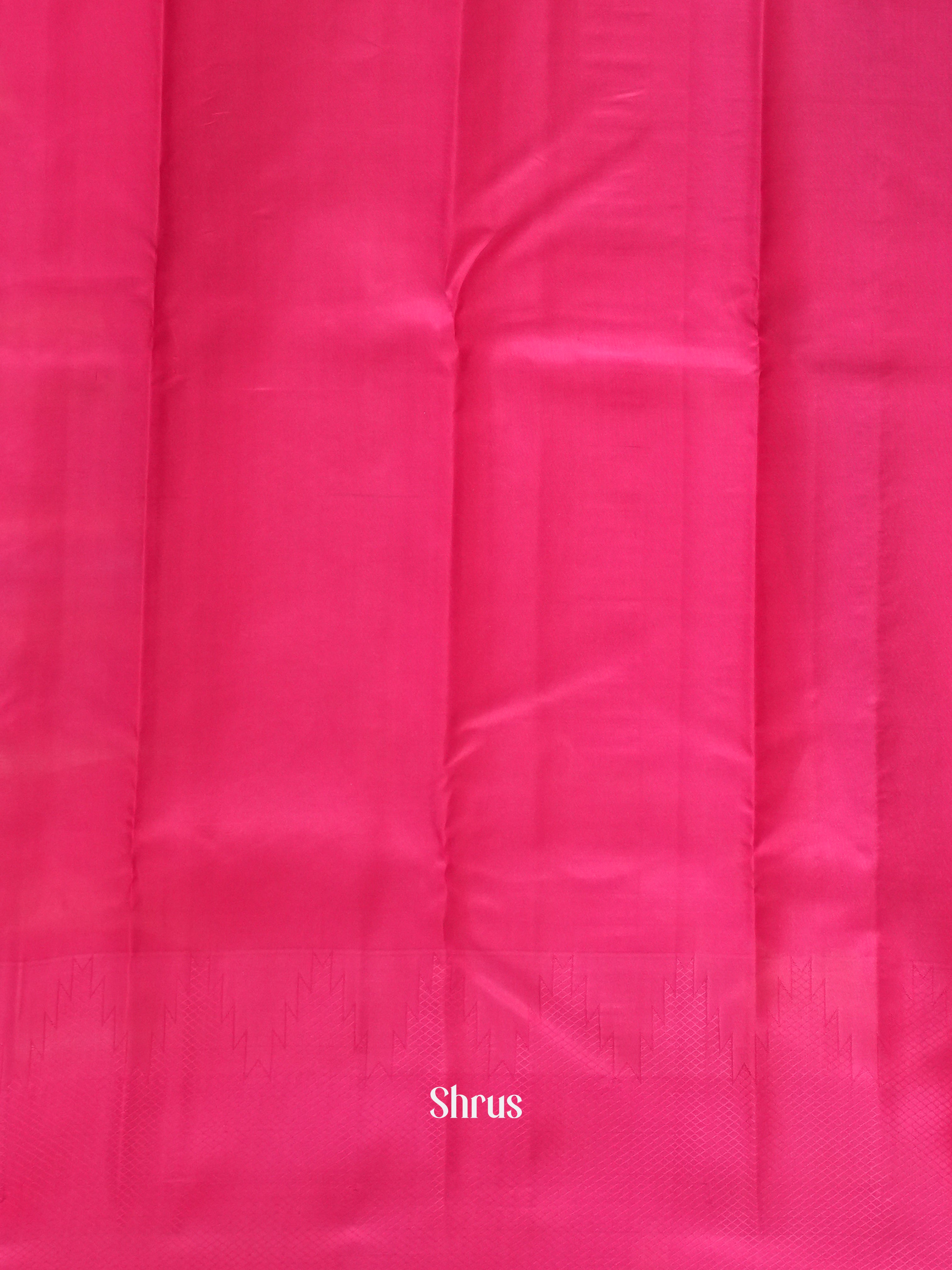 Orange & Pink - Kanchipuram silk Saree