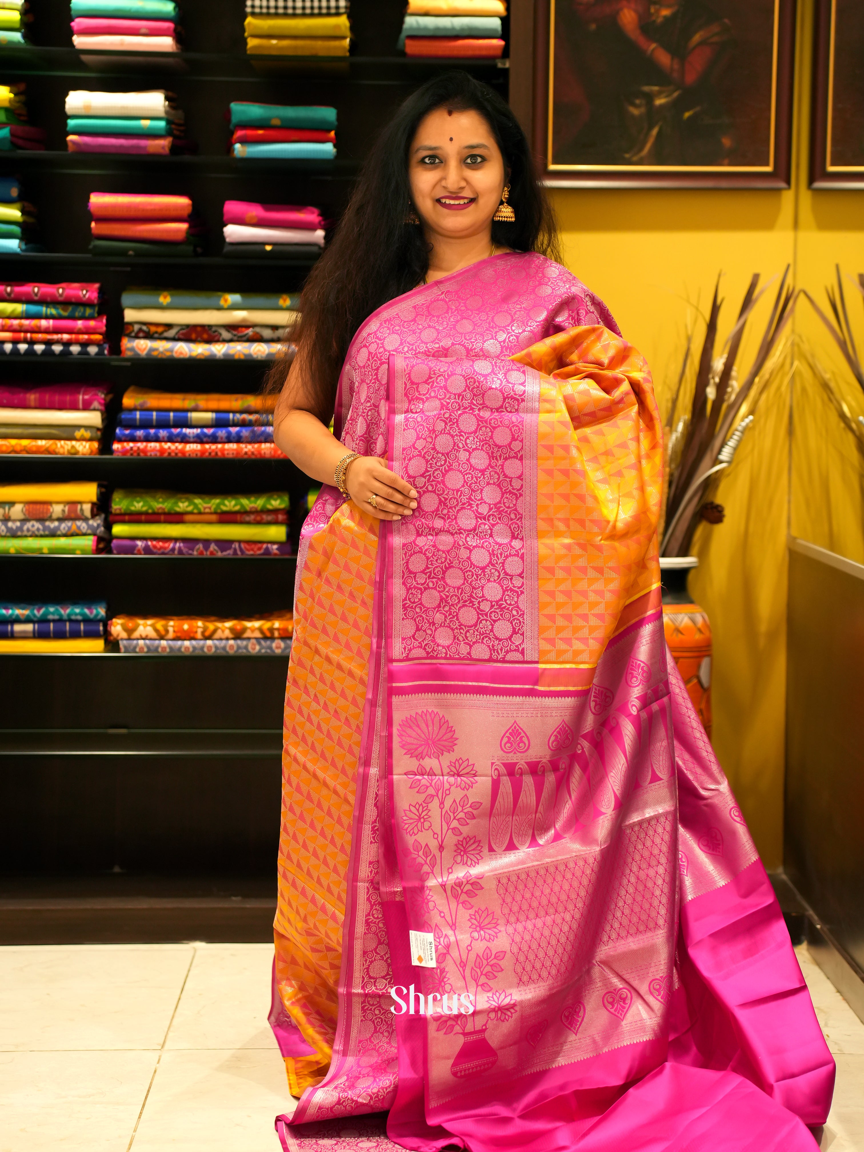 CES31509 - Kanchipuram silk Saree