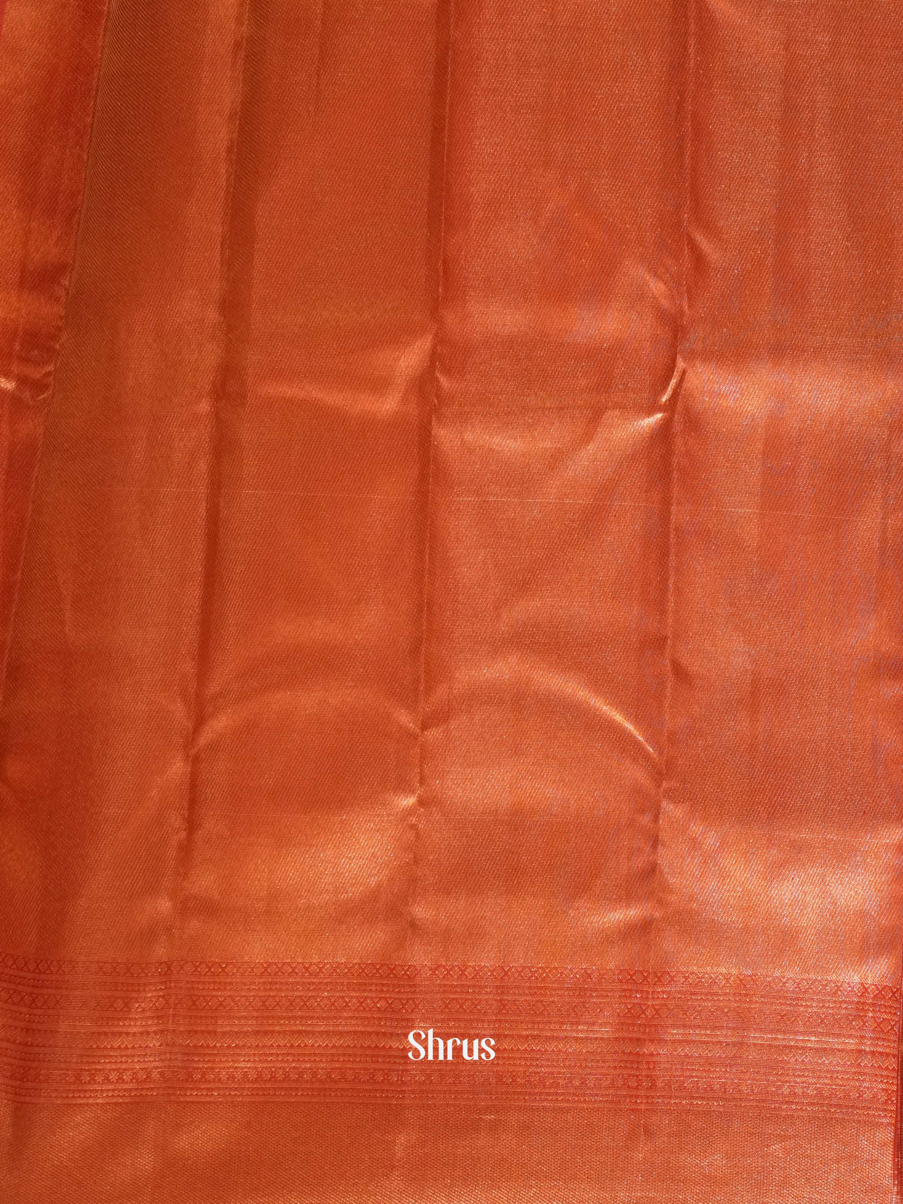 Red(Single Tone) - Kanchipuram silk Saree