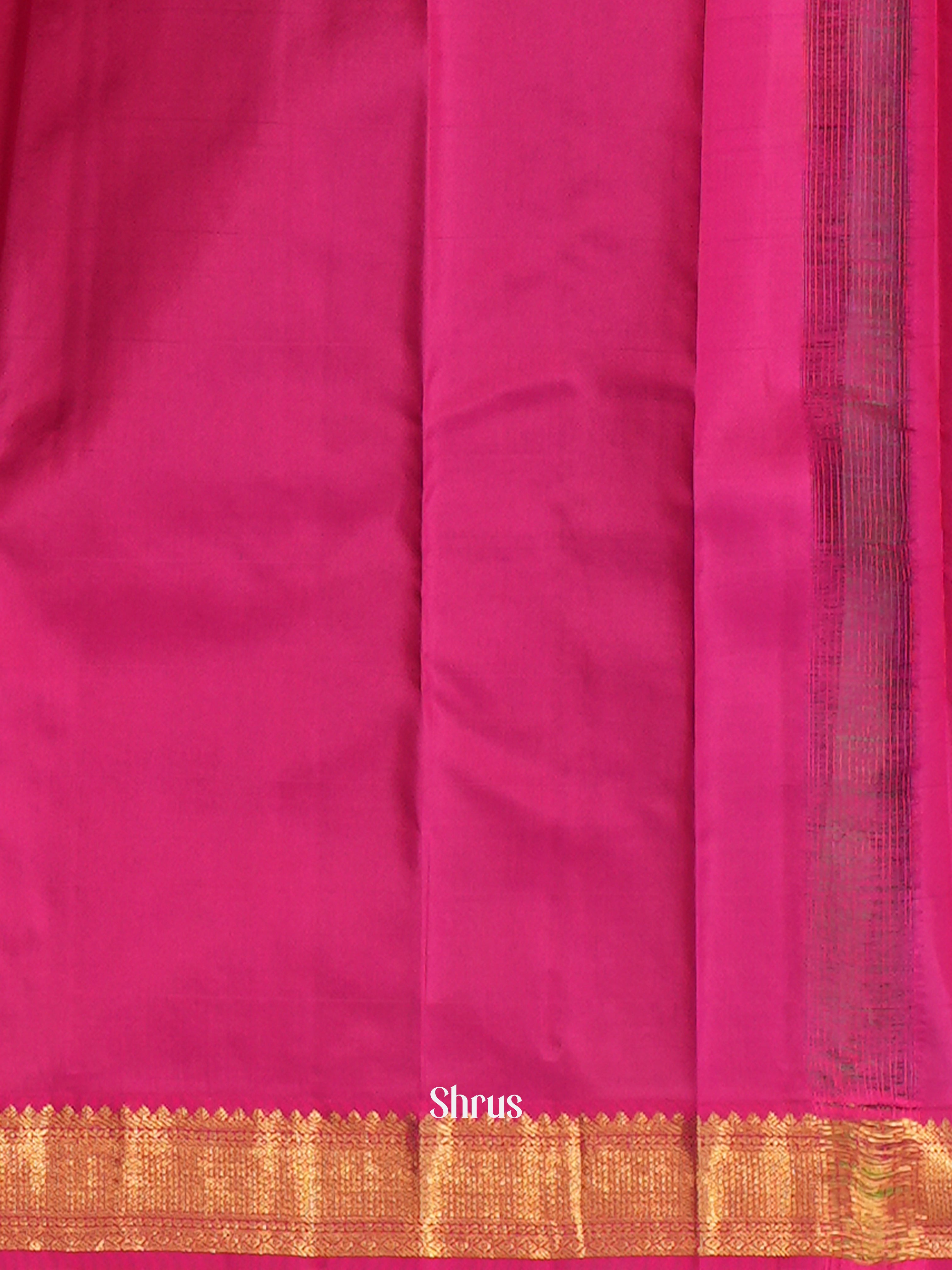 Green & Pink -Kanchipuram silk