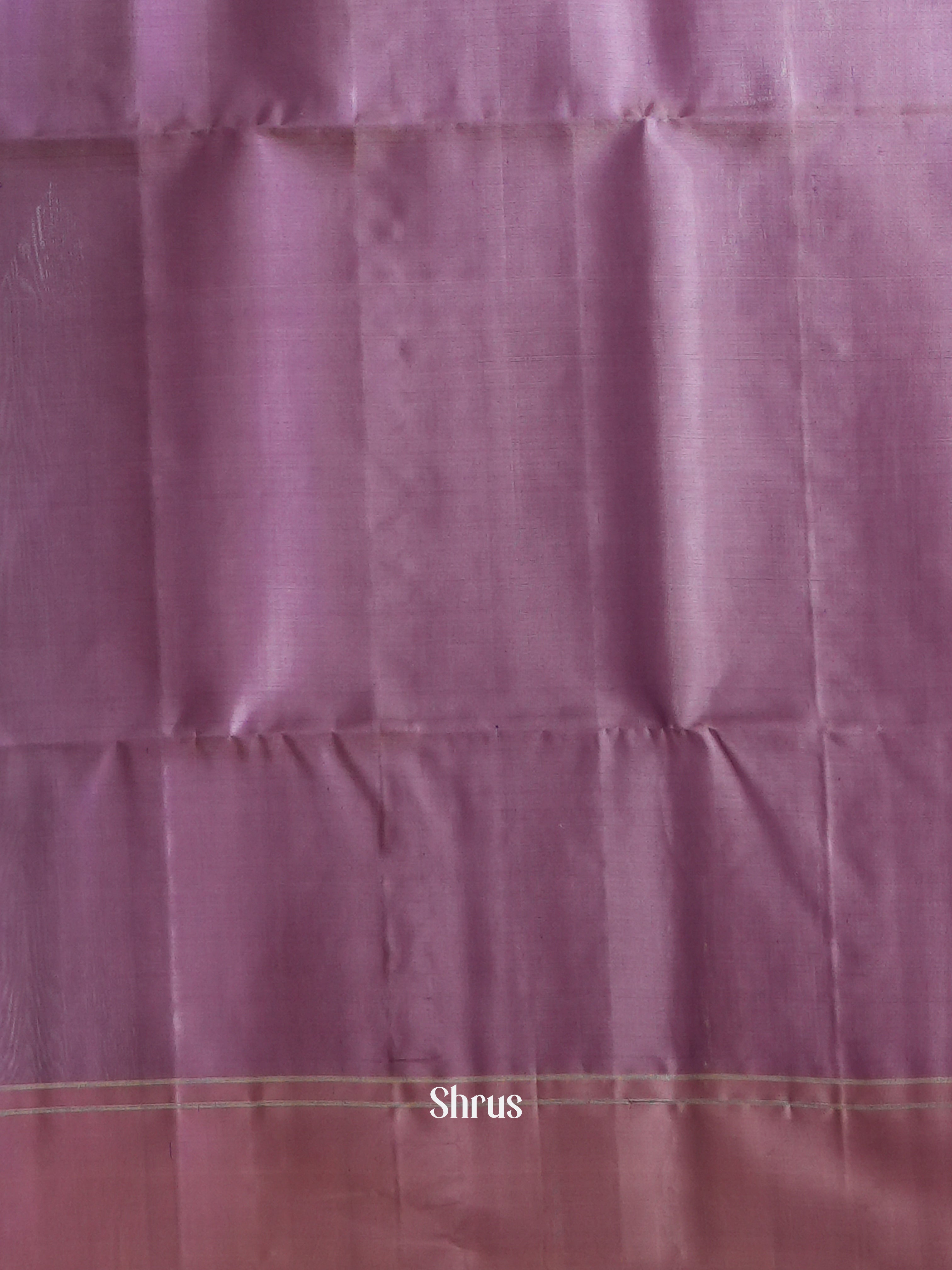 Blue & Lavender- Soft Silk Saree