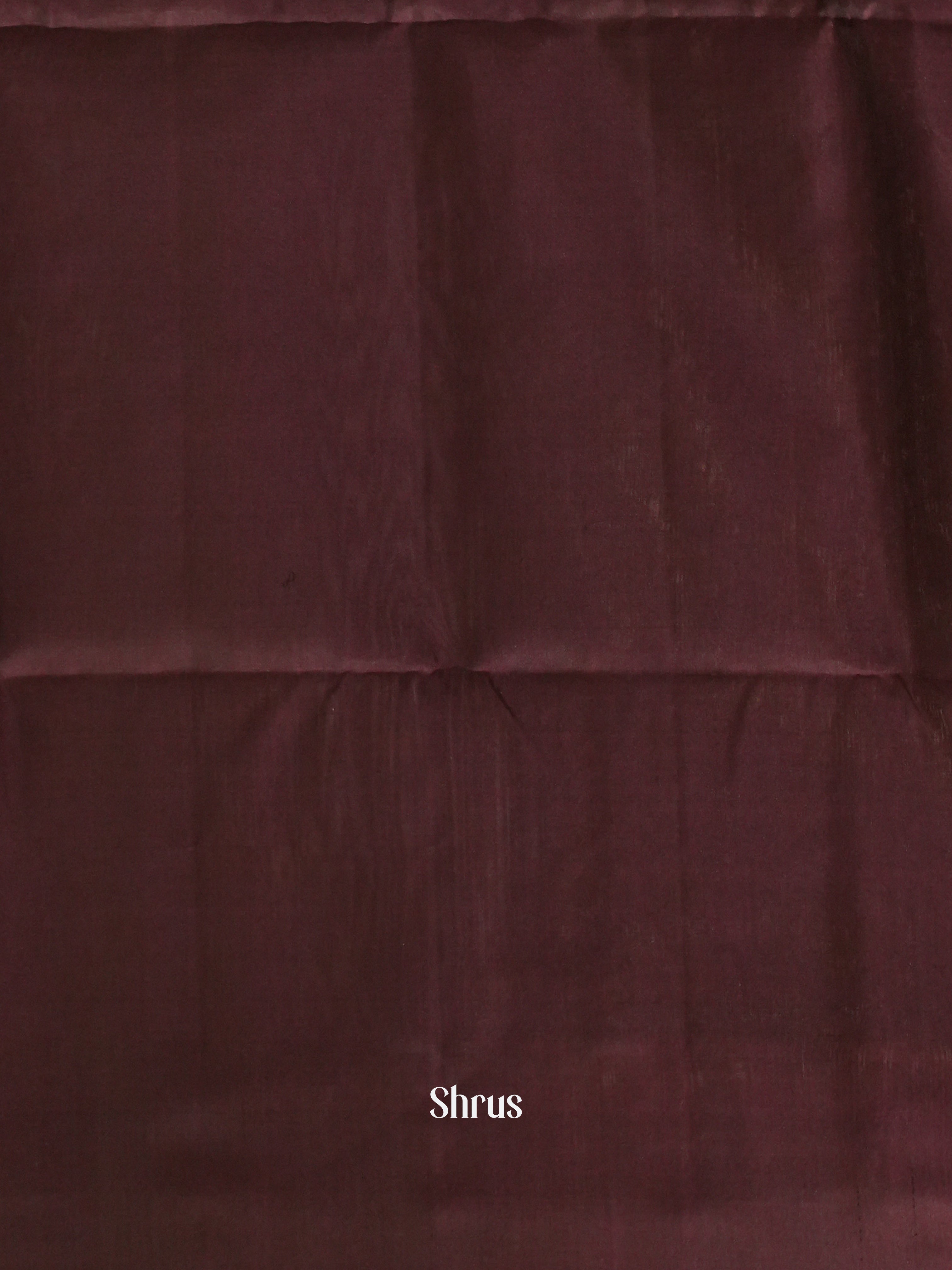 Brown & Coffee brown - Soft Silk Saree