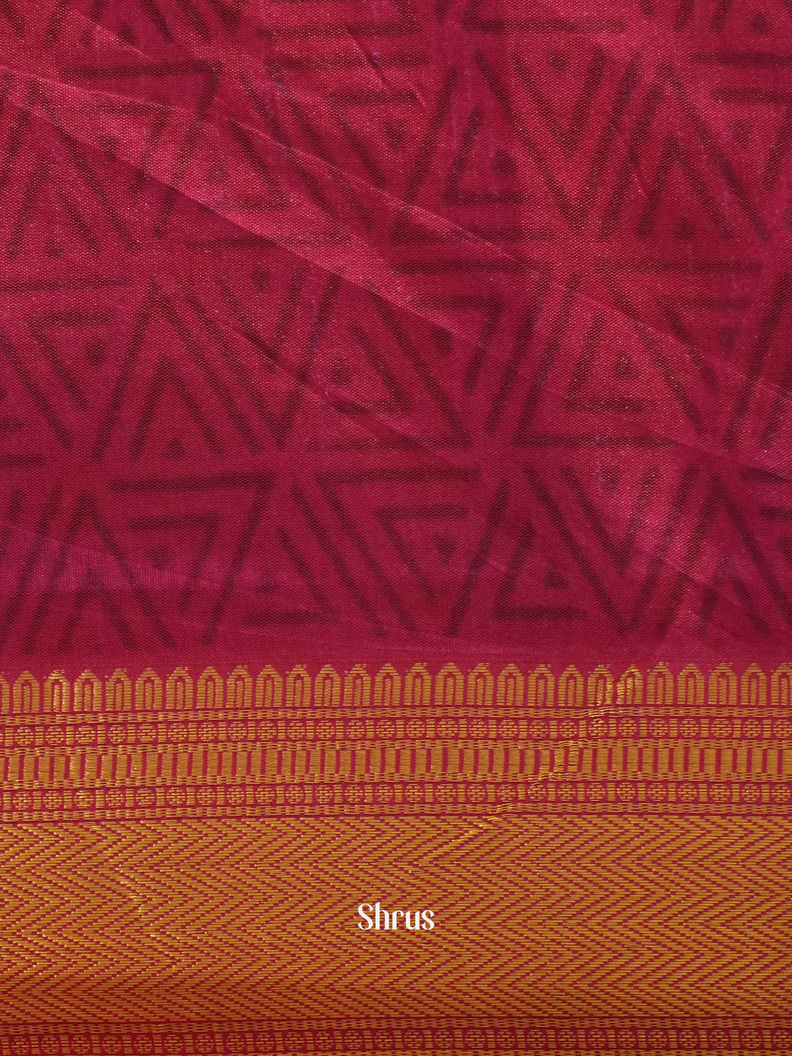 Purple & Pink - Semi Patola Saree