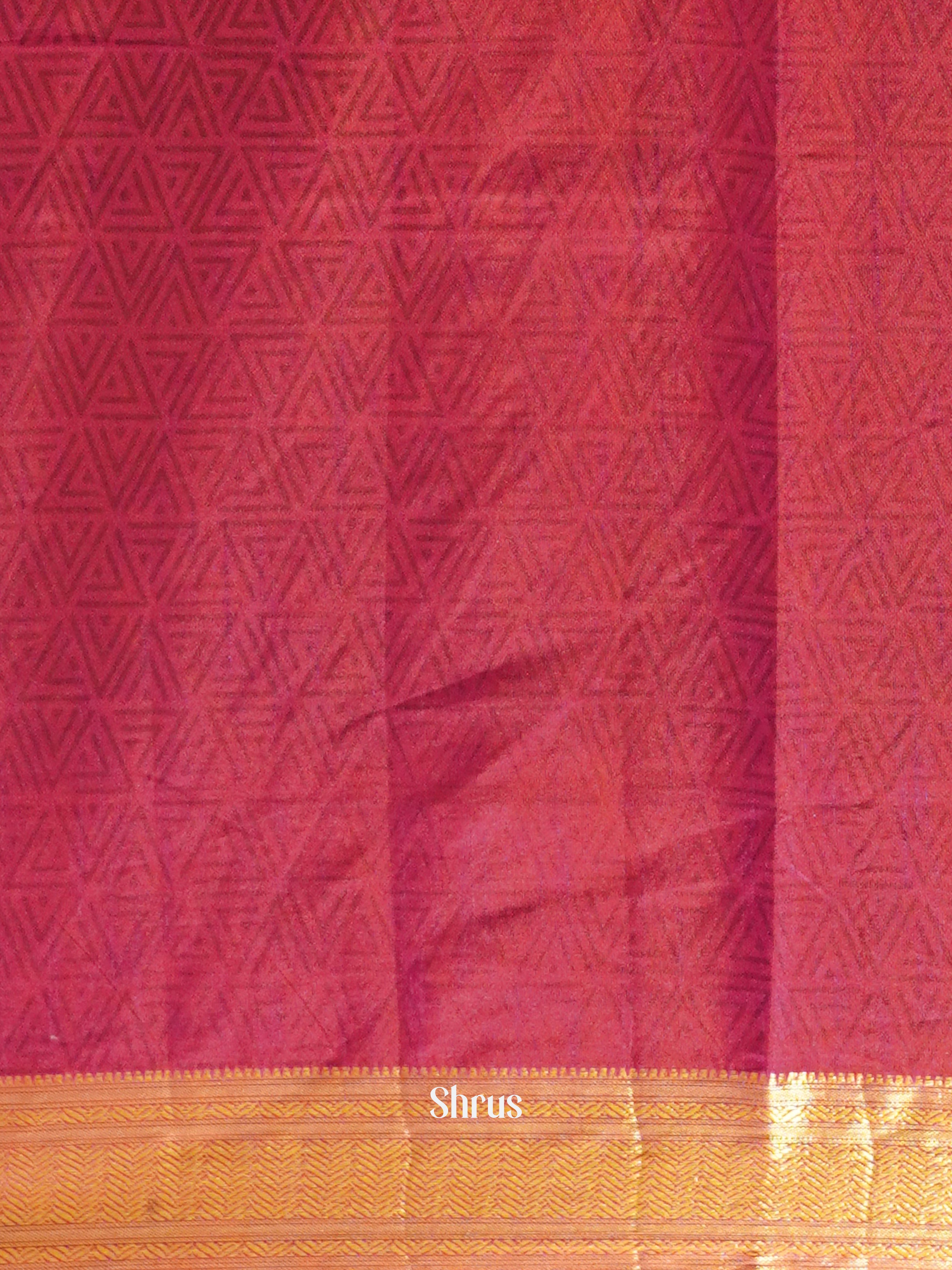 Purple & Pink - Semi Patola Saree