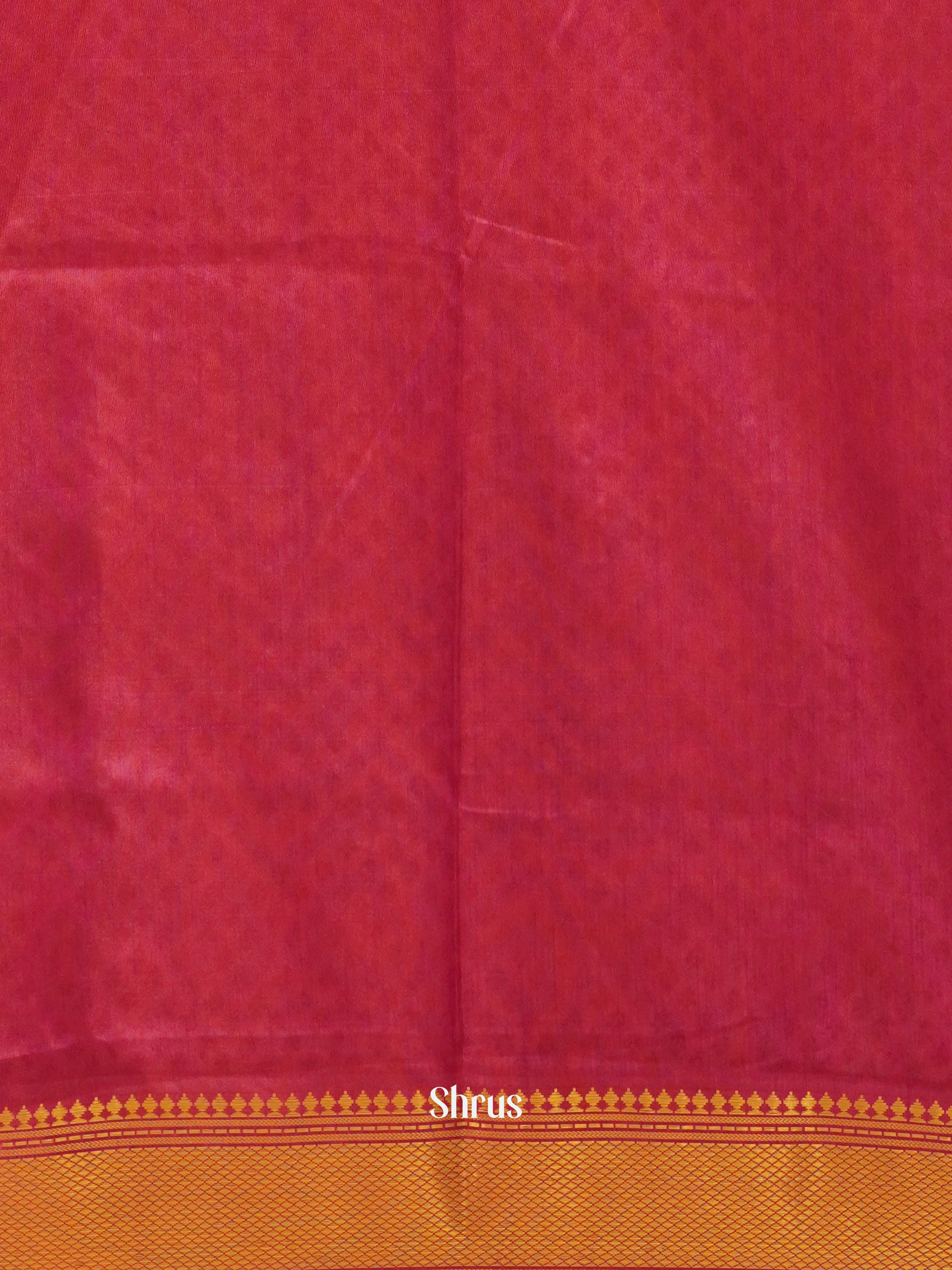 Purple & Pink - Semi Patola Saree