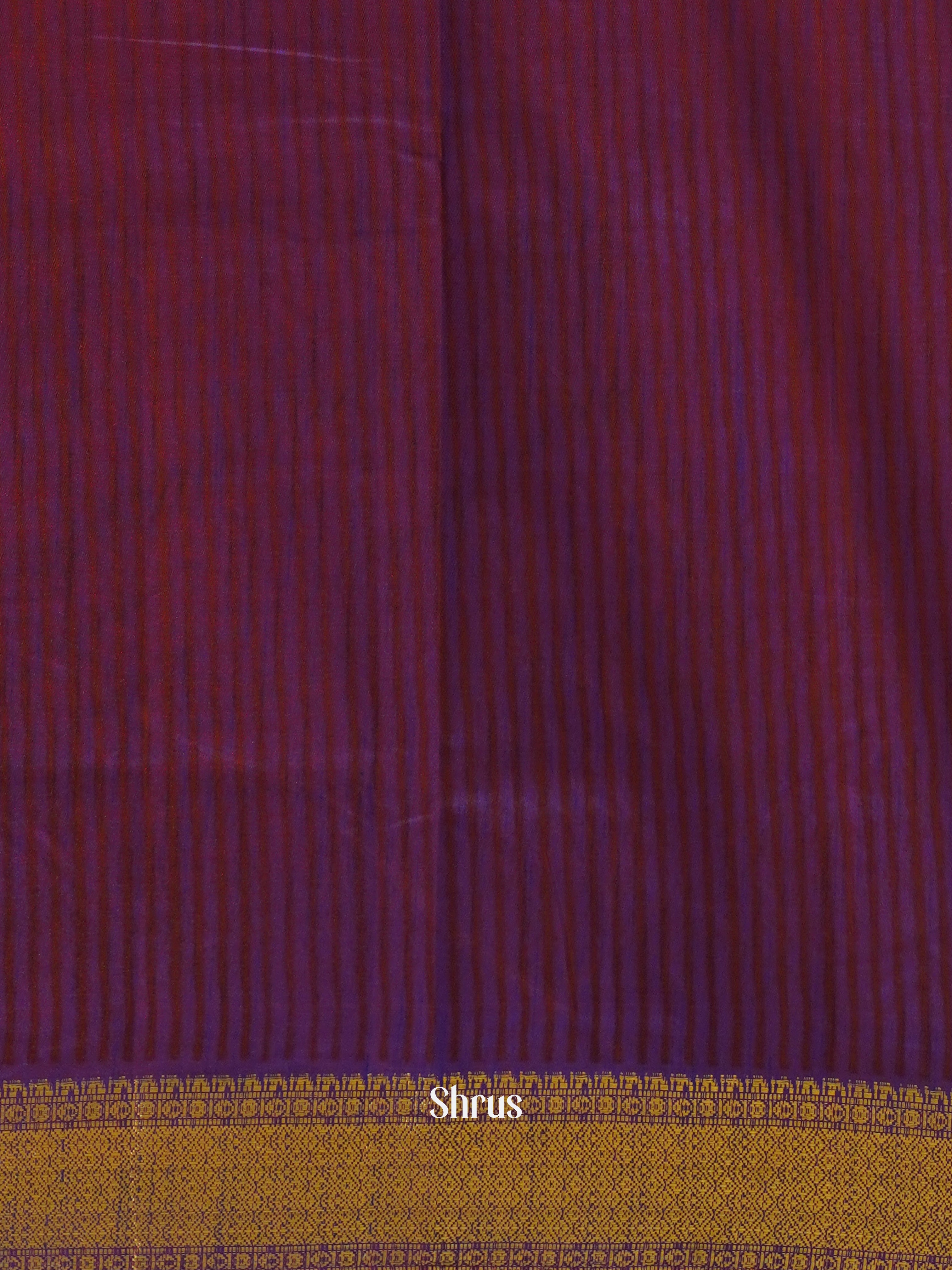 Pink & Purple - Semi Patola Saree