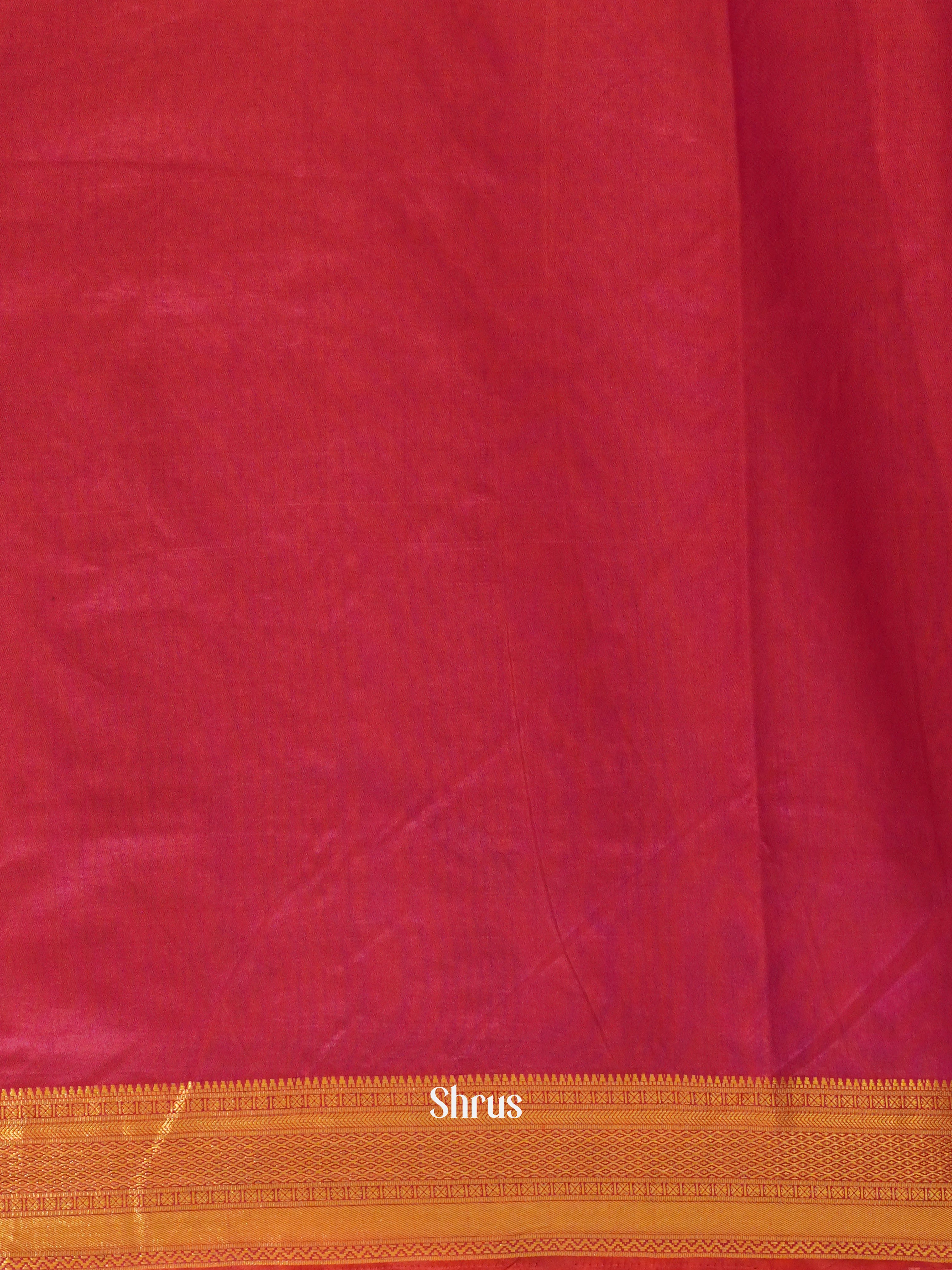 Purple & Pink- Semi Patola Saree