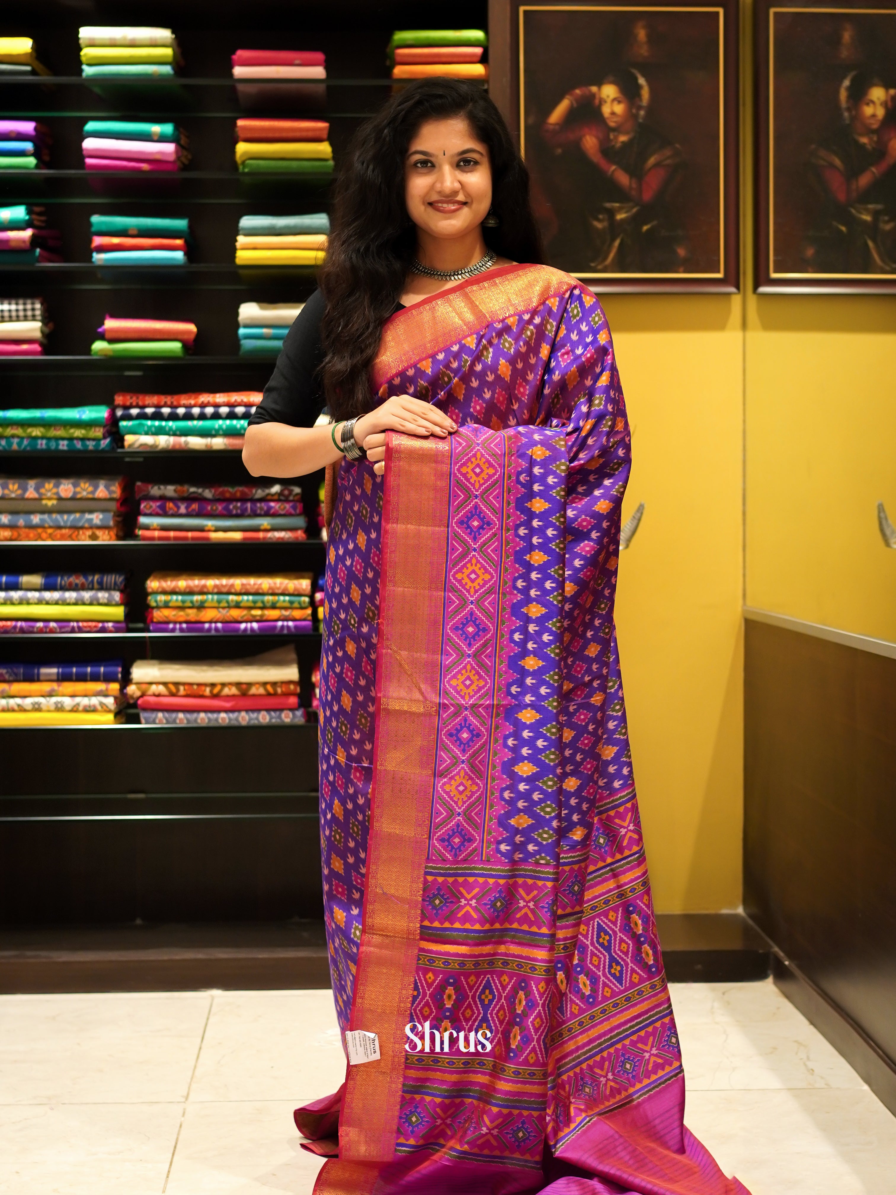 CFS03077 - Semi Patola Saree