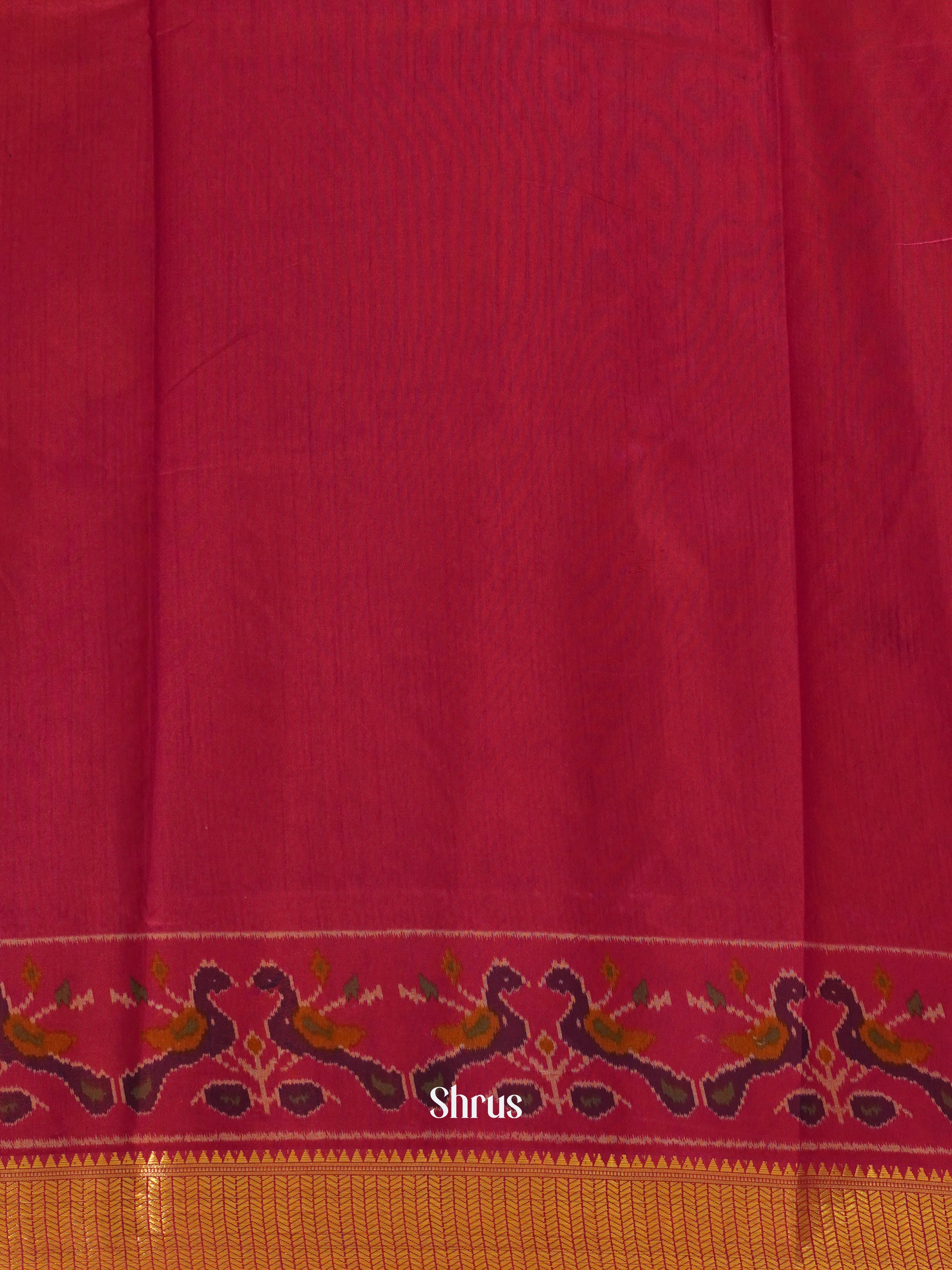 Purple & Pink - Semi Patola Saree