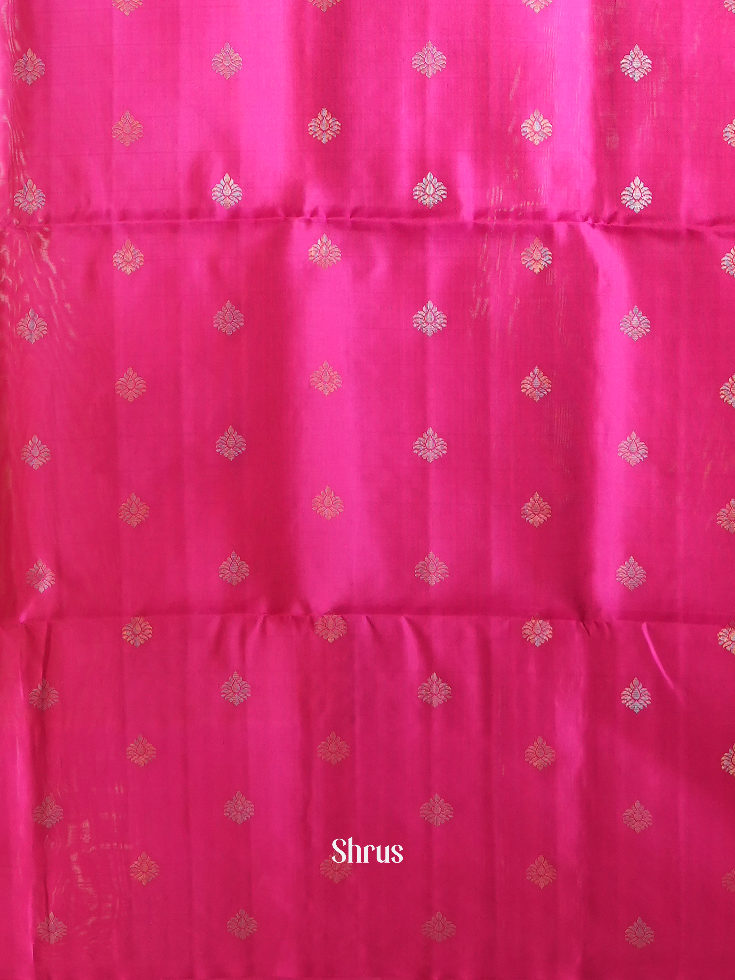 Mambazha Yellow & Pink- Soft Silk Saree