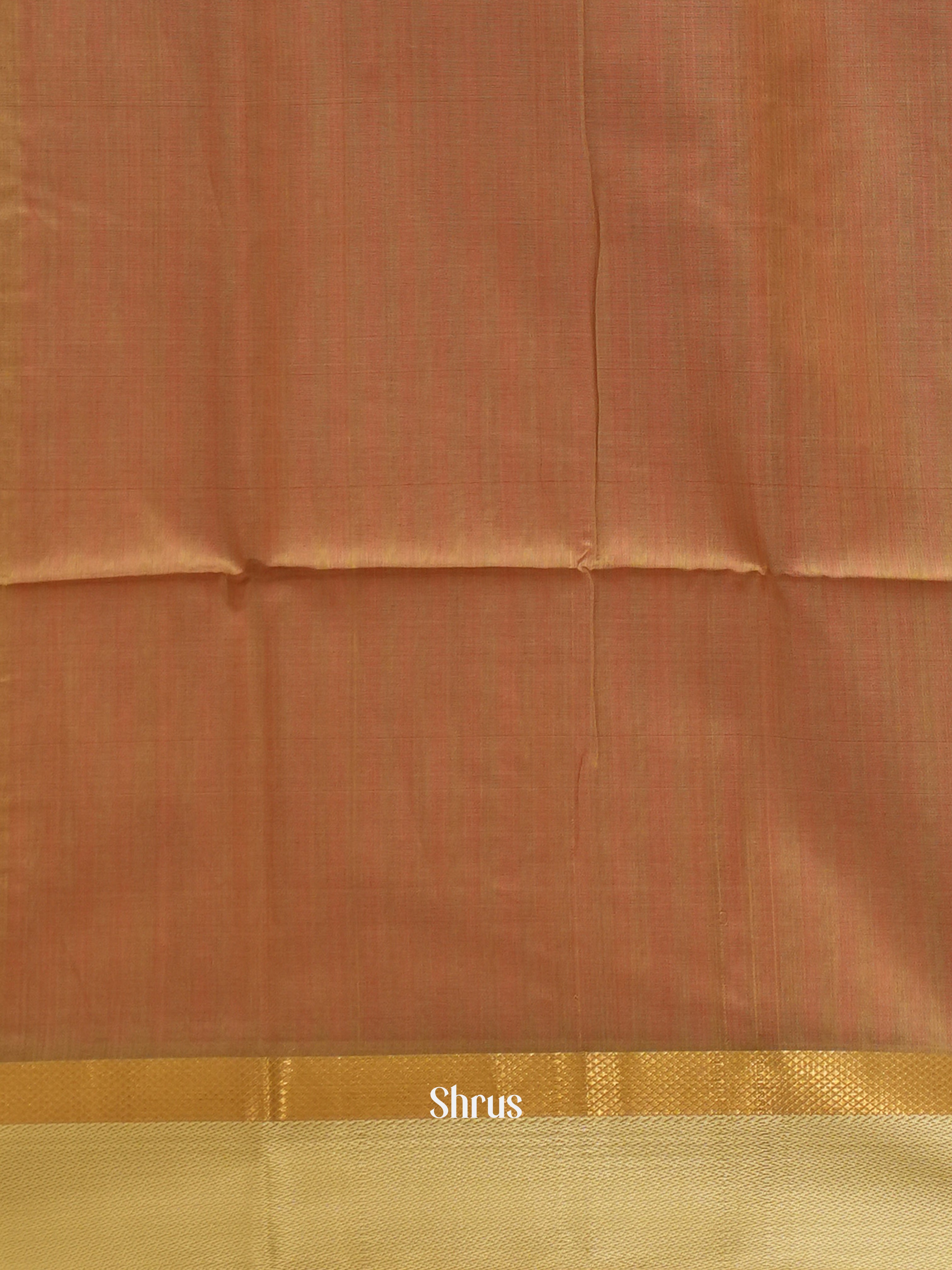 Pink & Gold - Maheshwari silkcotton Saree