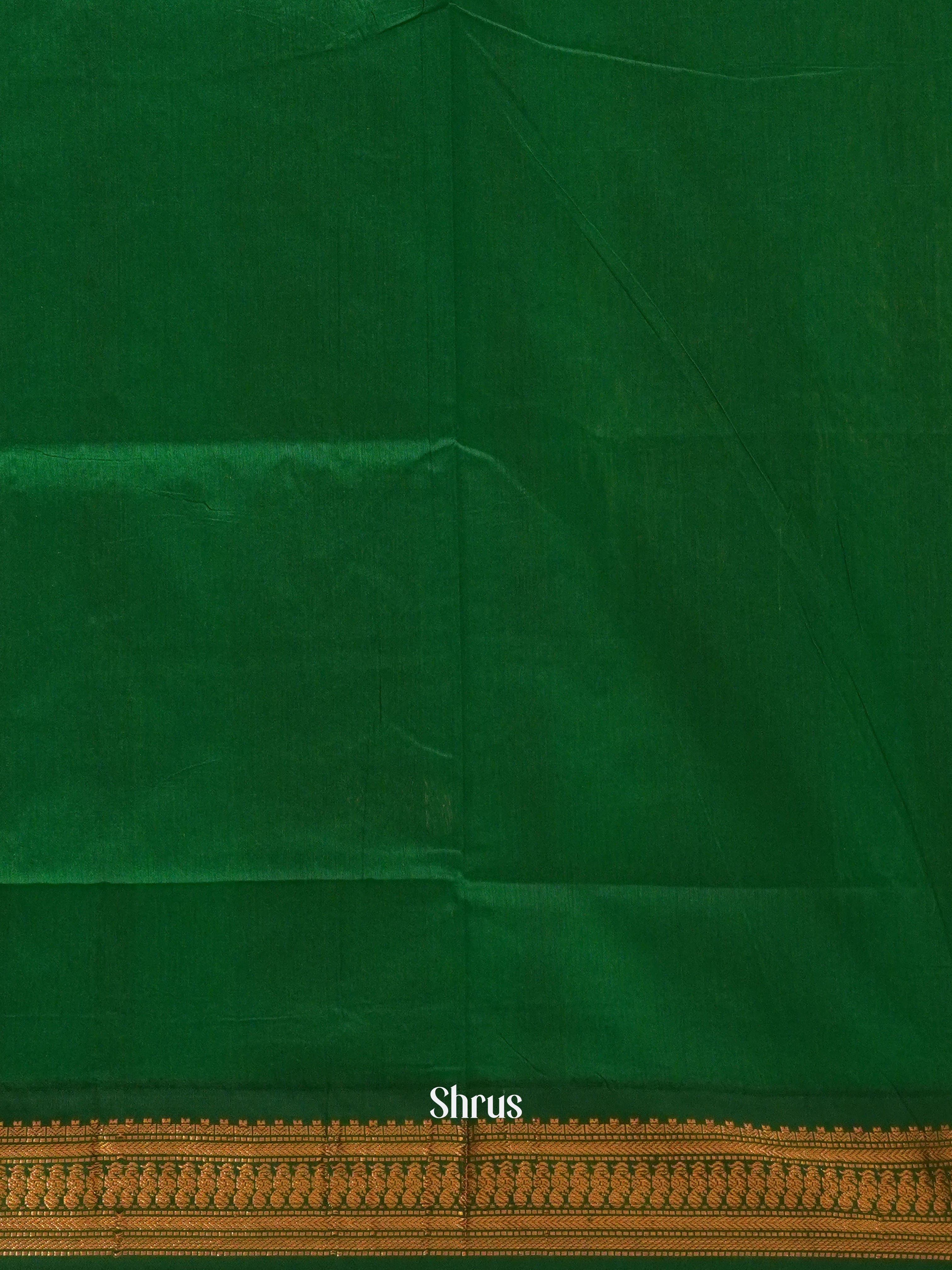 Ice Green & Green  - Kalyani Cotton