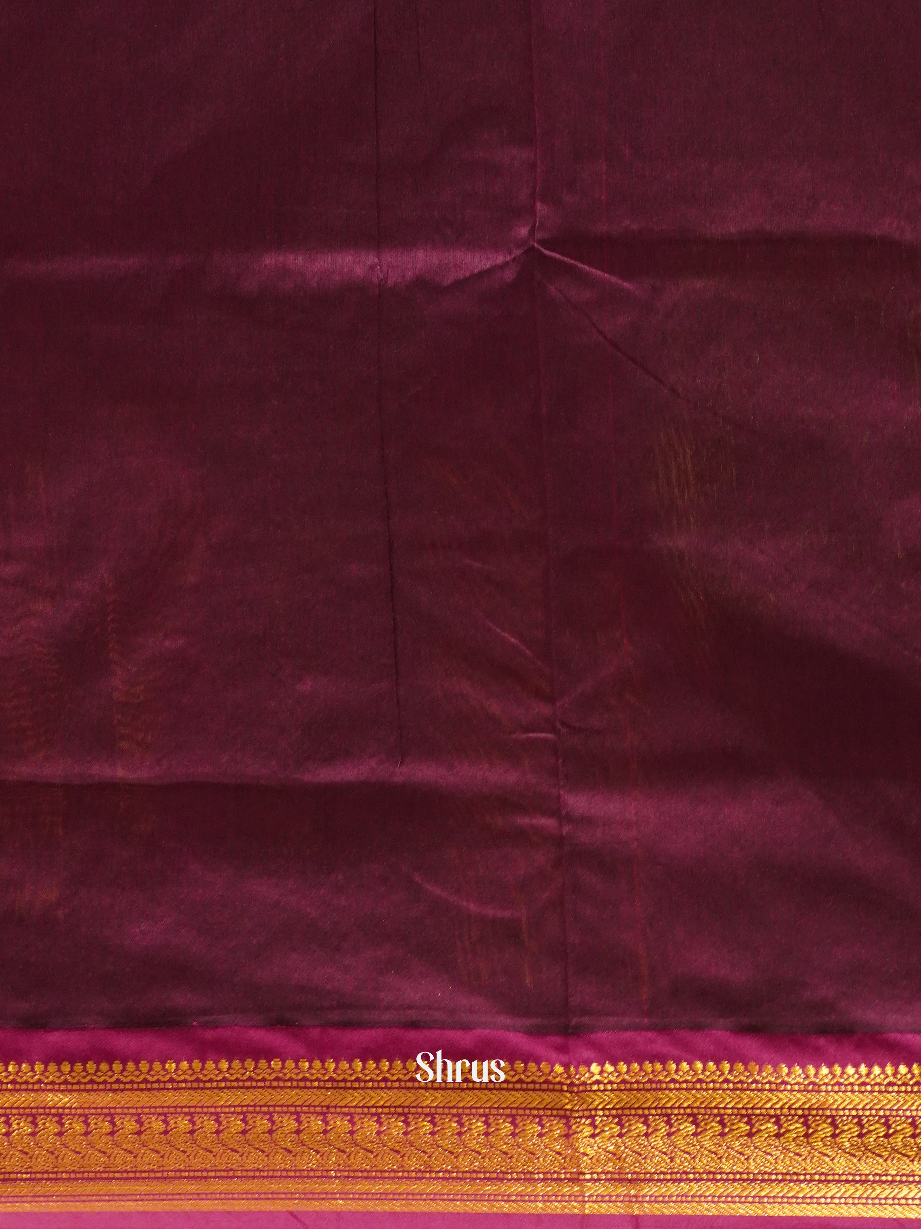 Maroon & Purple - Kalyani Cotton