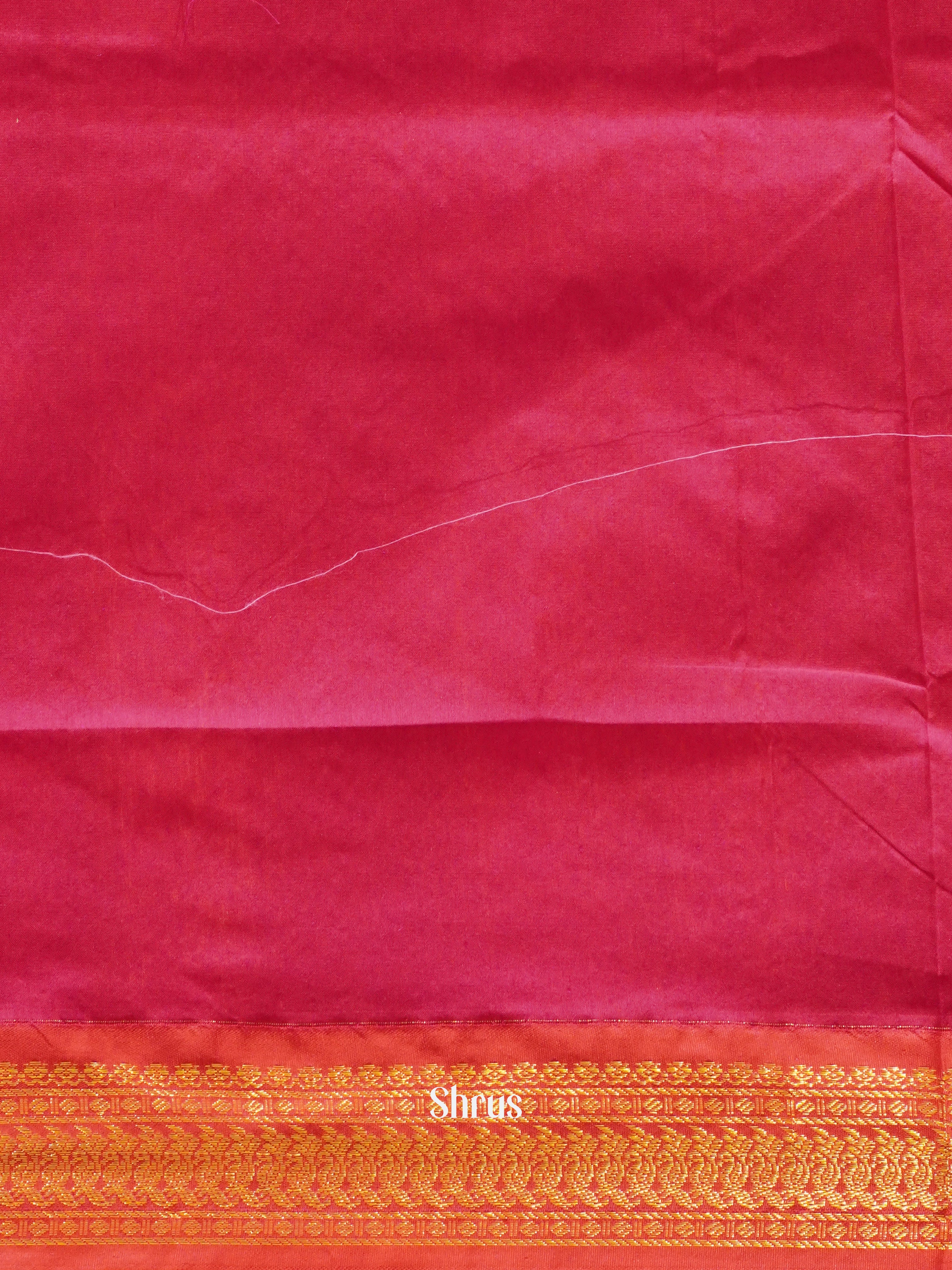 Rose Pink & Pink - Kalyani Cotton Saree