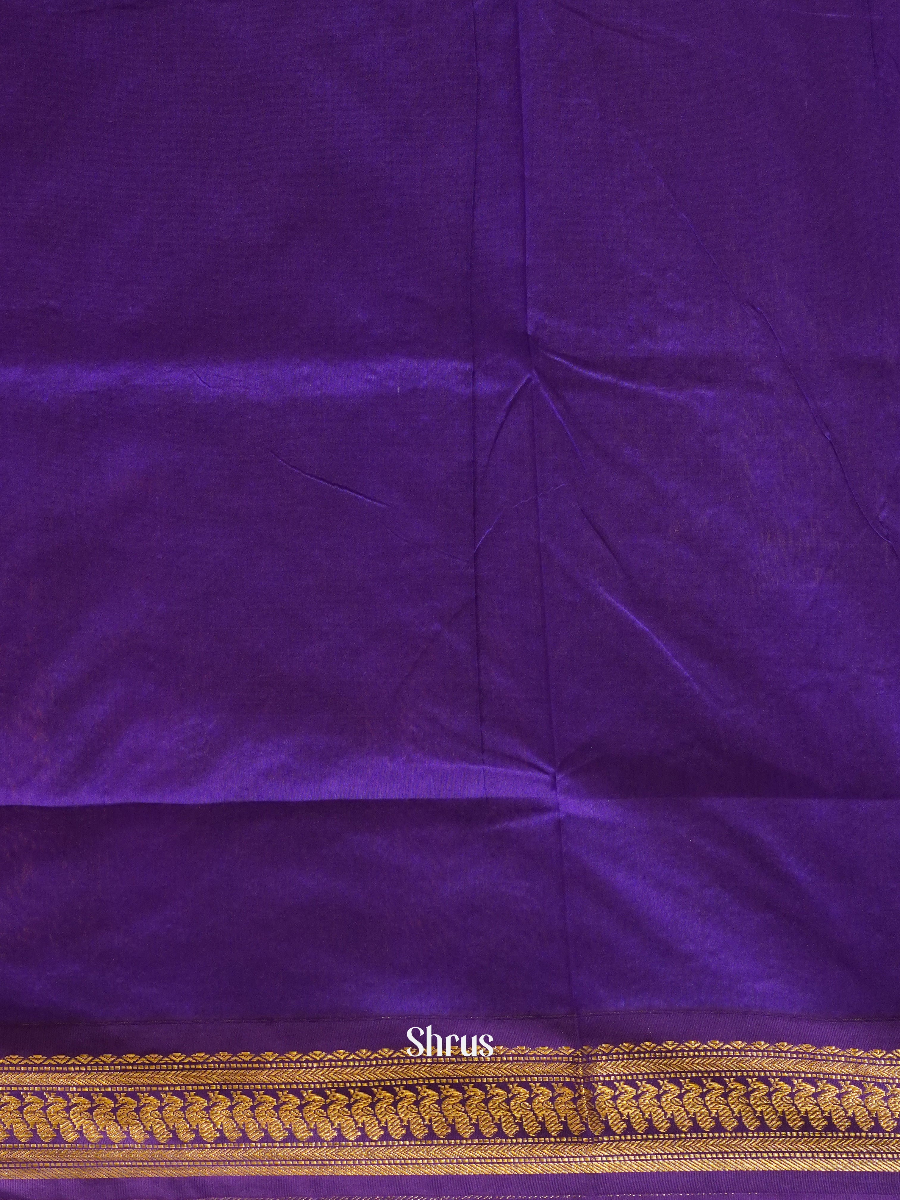 Purple & Violet - Kalyani Cotton Saree