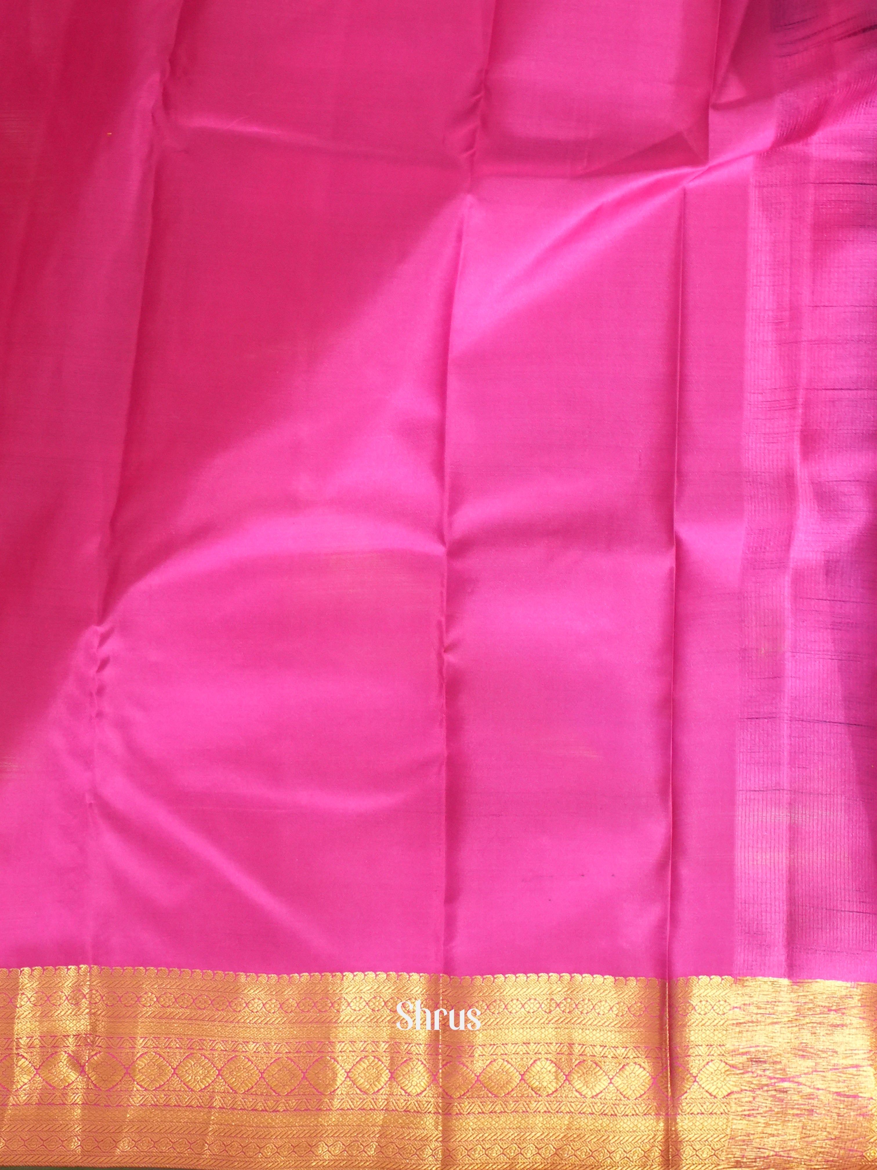 Purple & Pink- Kanchipuram silk Saree