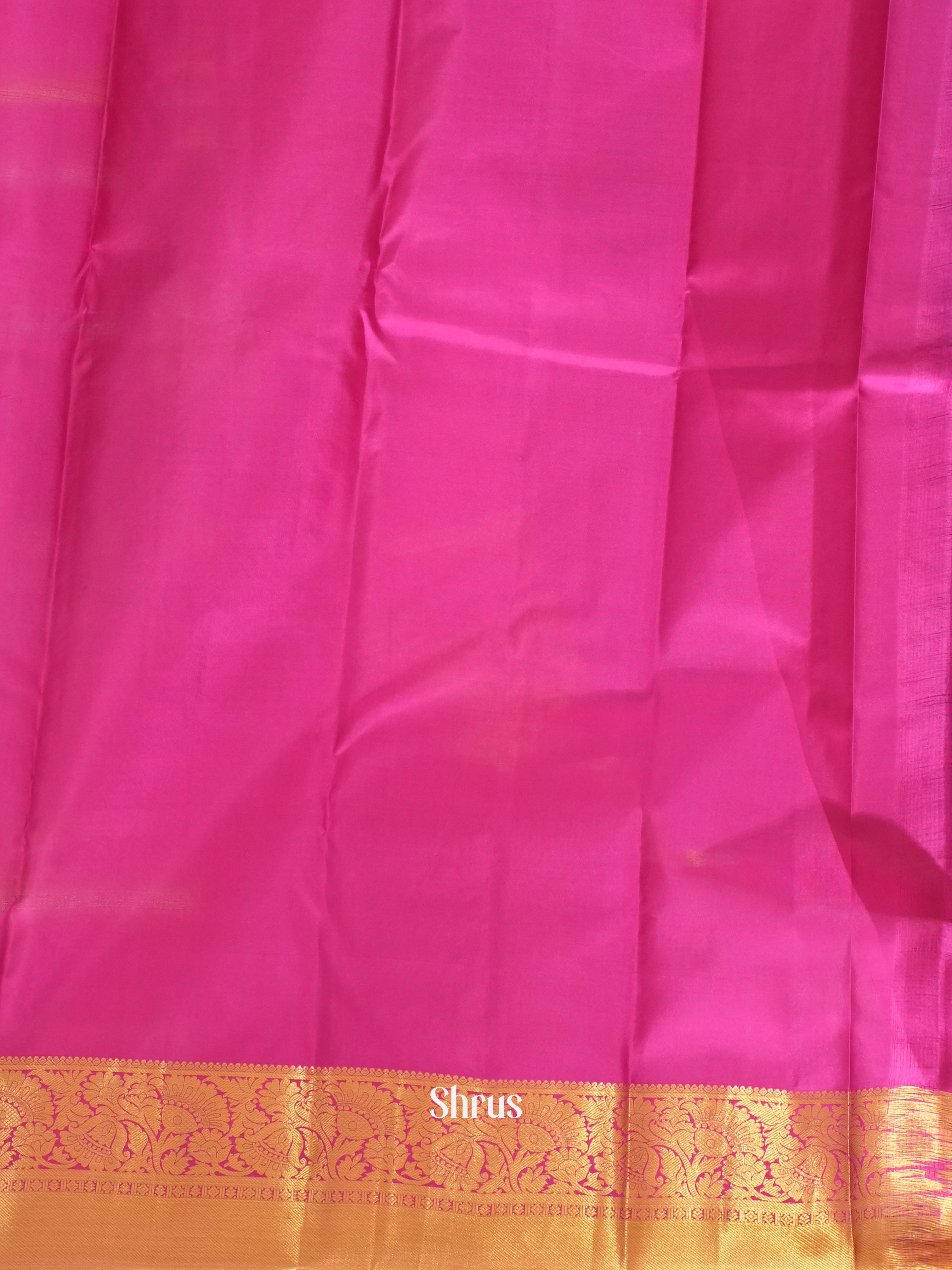 Purple & Pink - Kanchipuram silk Saree