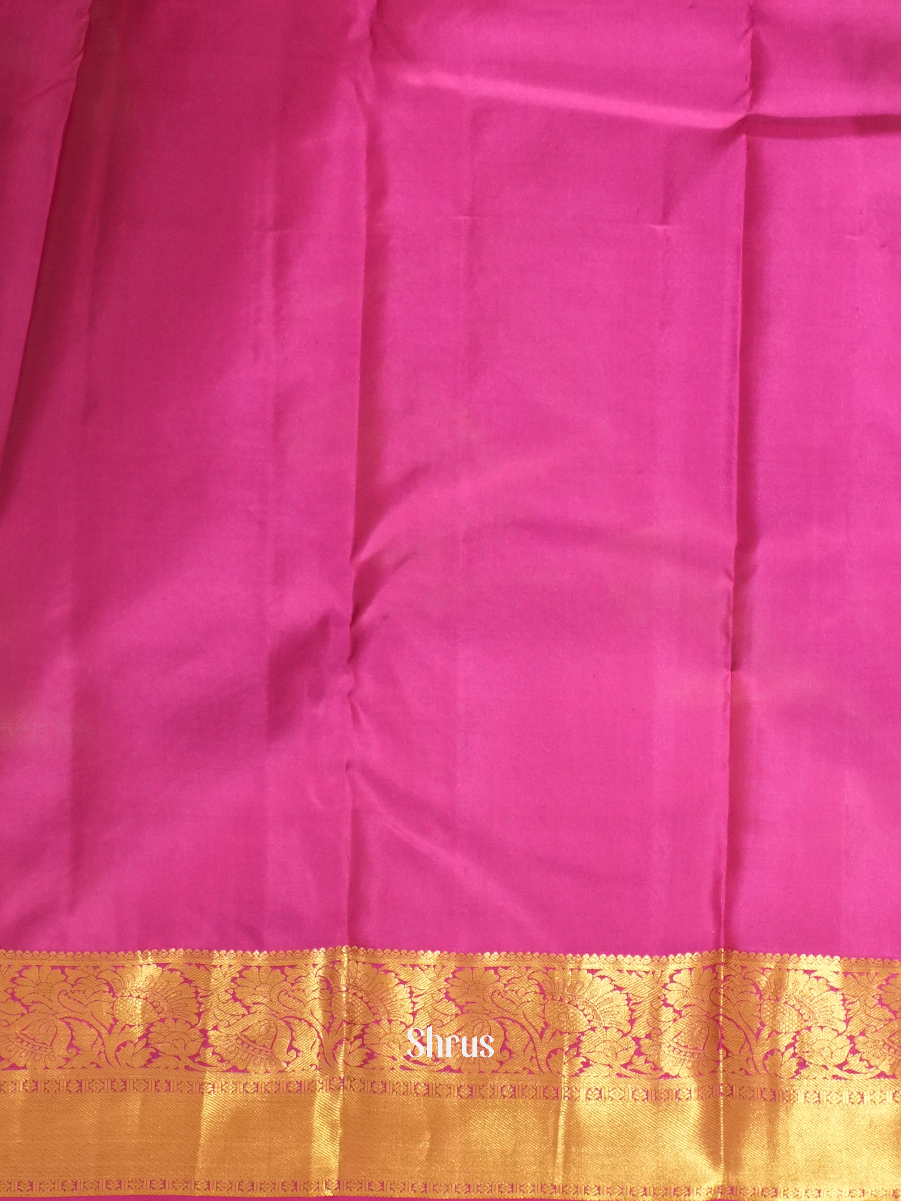 Dusty Brown & Pink- Kanchipuram silk Saree