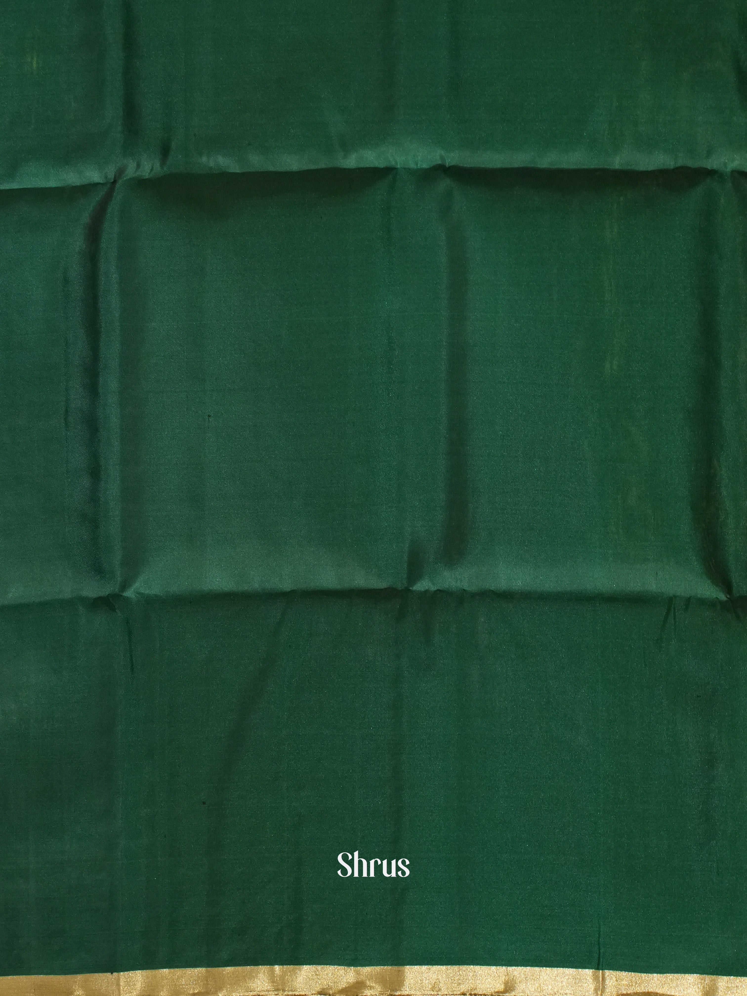 Green(single Tone) - Soft Silk Saree