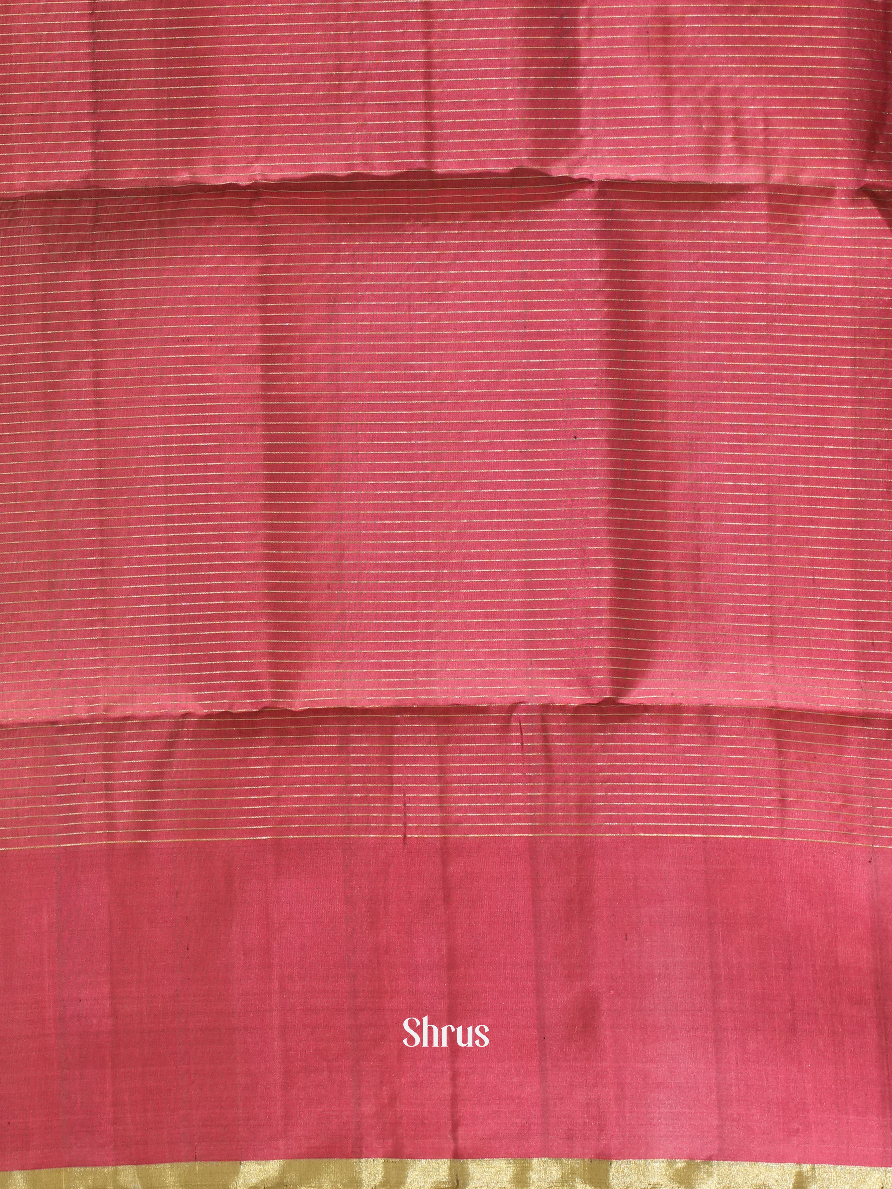Blue & Pink- Soft Silk Saree