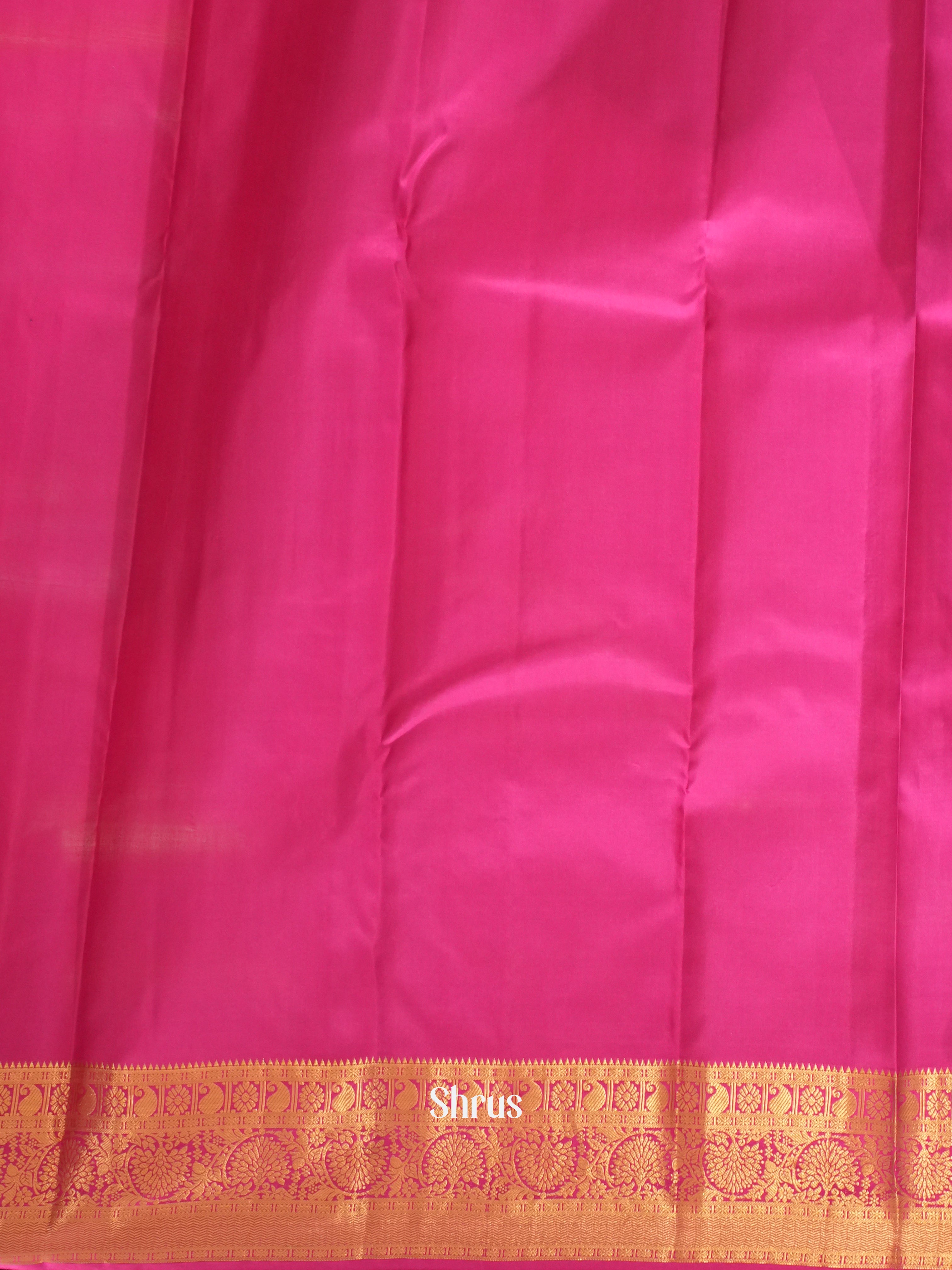 Green & Pink - Kanchipuram silk Saree