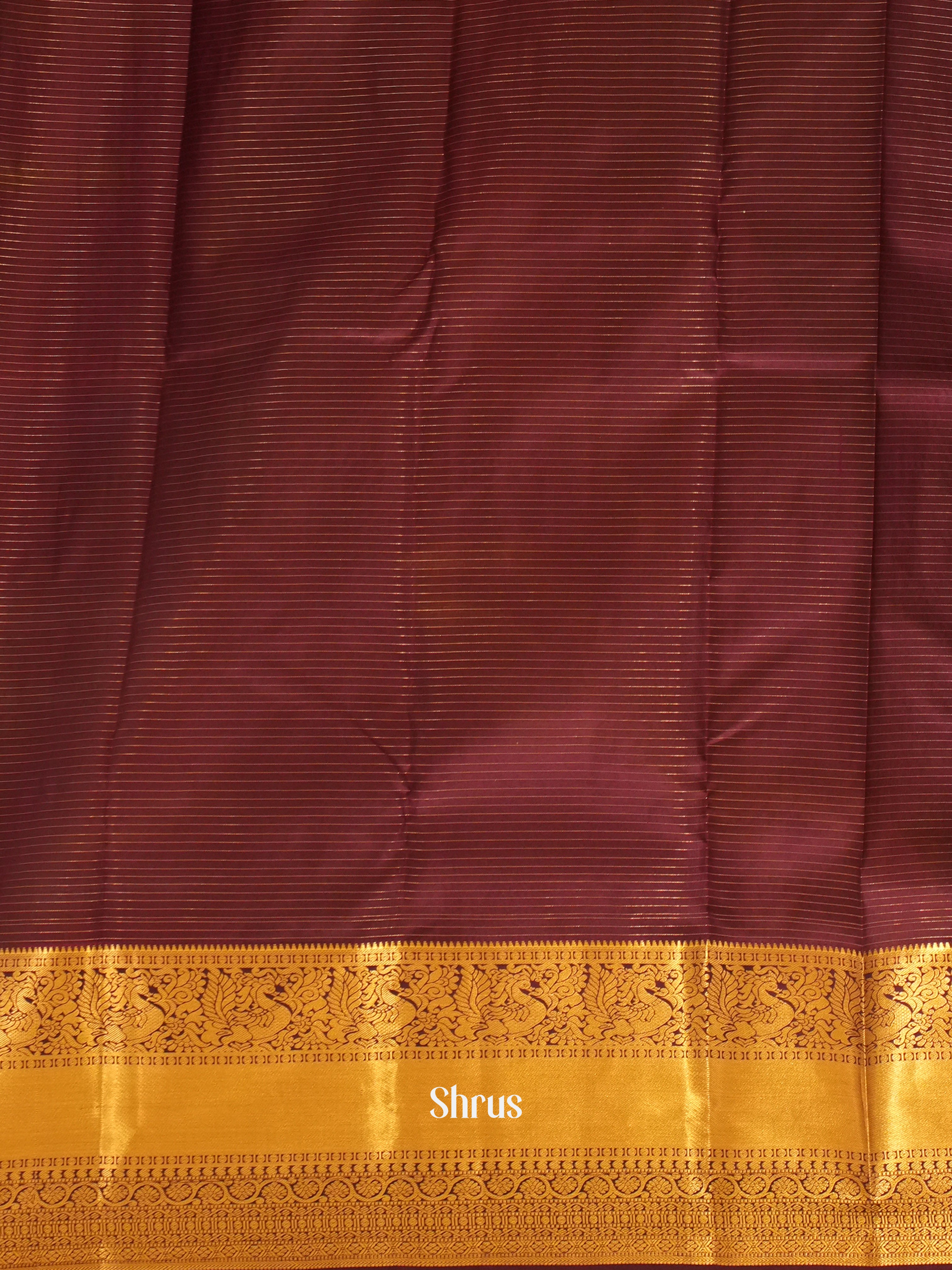 Honey & Wine - Kanchipuram silk Saree