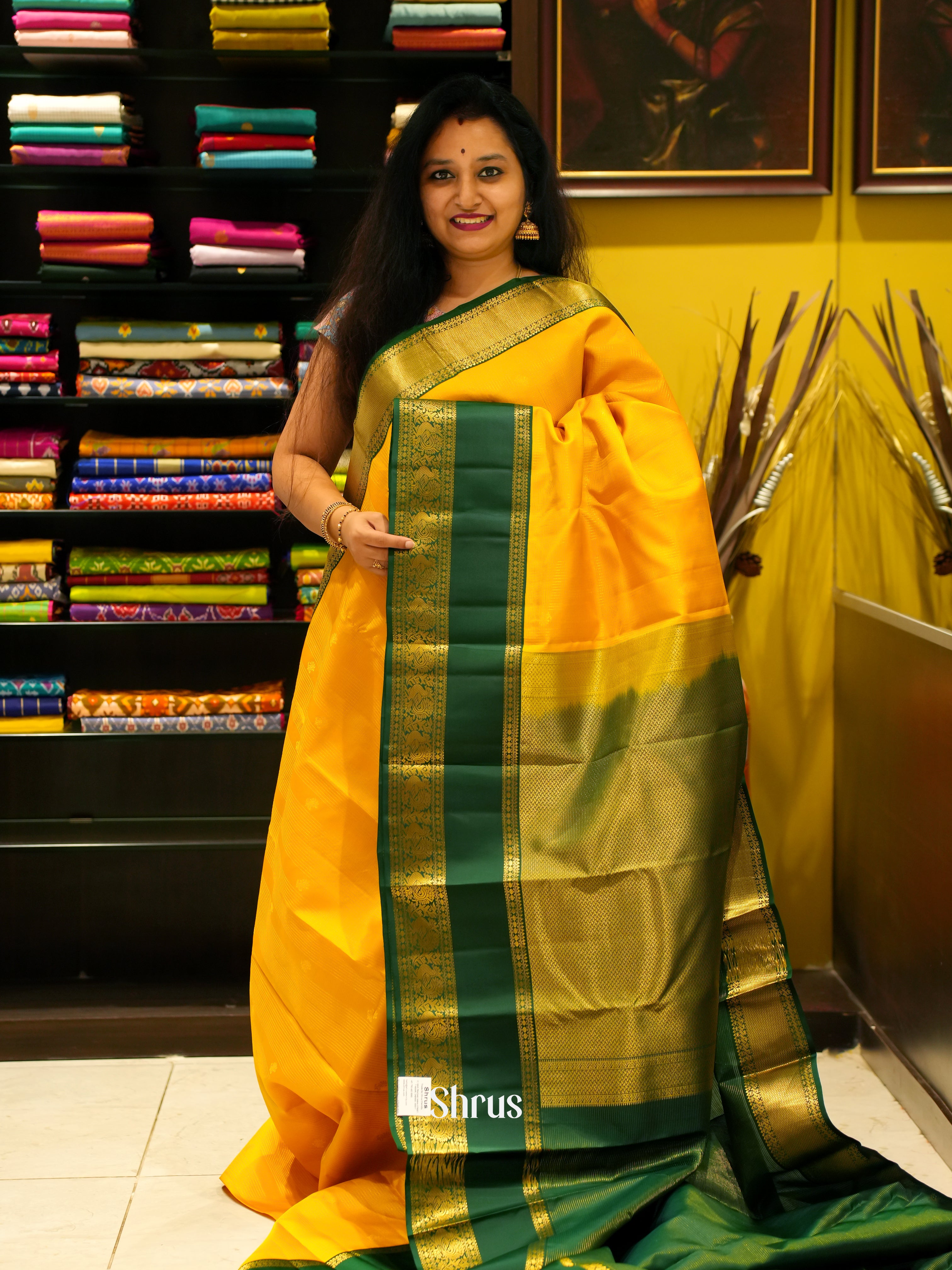 CFS12035 - Kanchipuram silk Saree