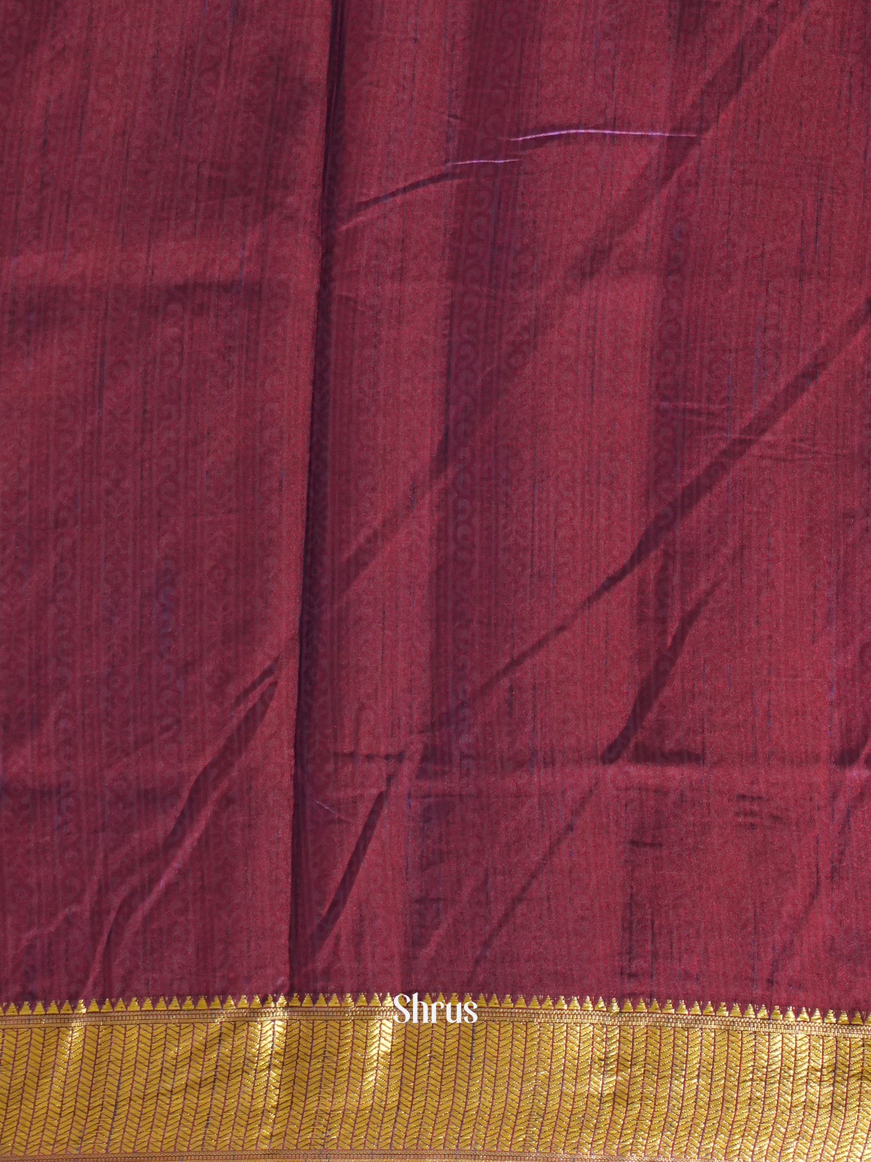 Pink & Purple - Semi Patola Saree