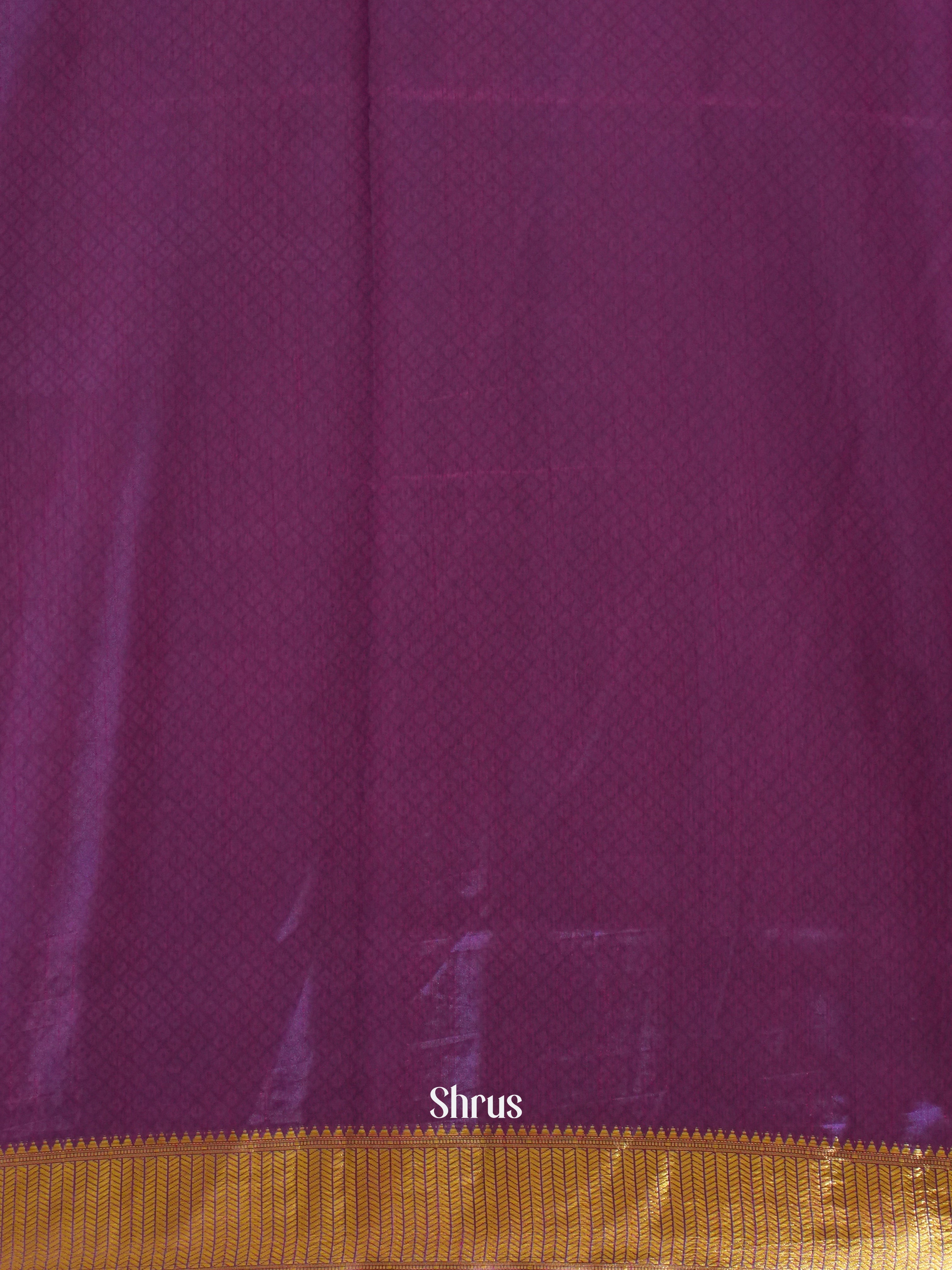 Blue & Purple - Semi Patola Saree