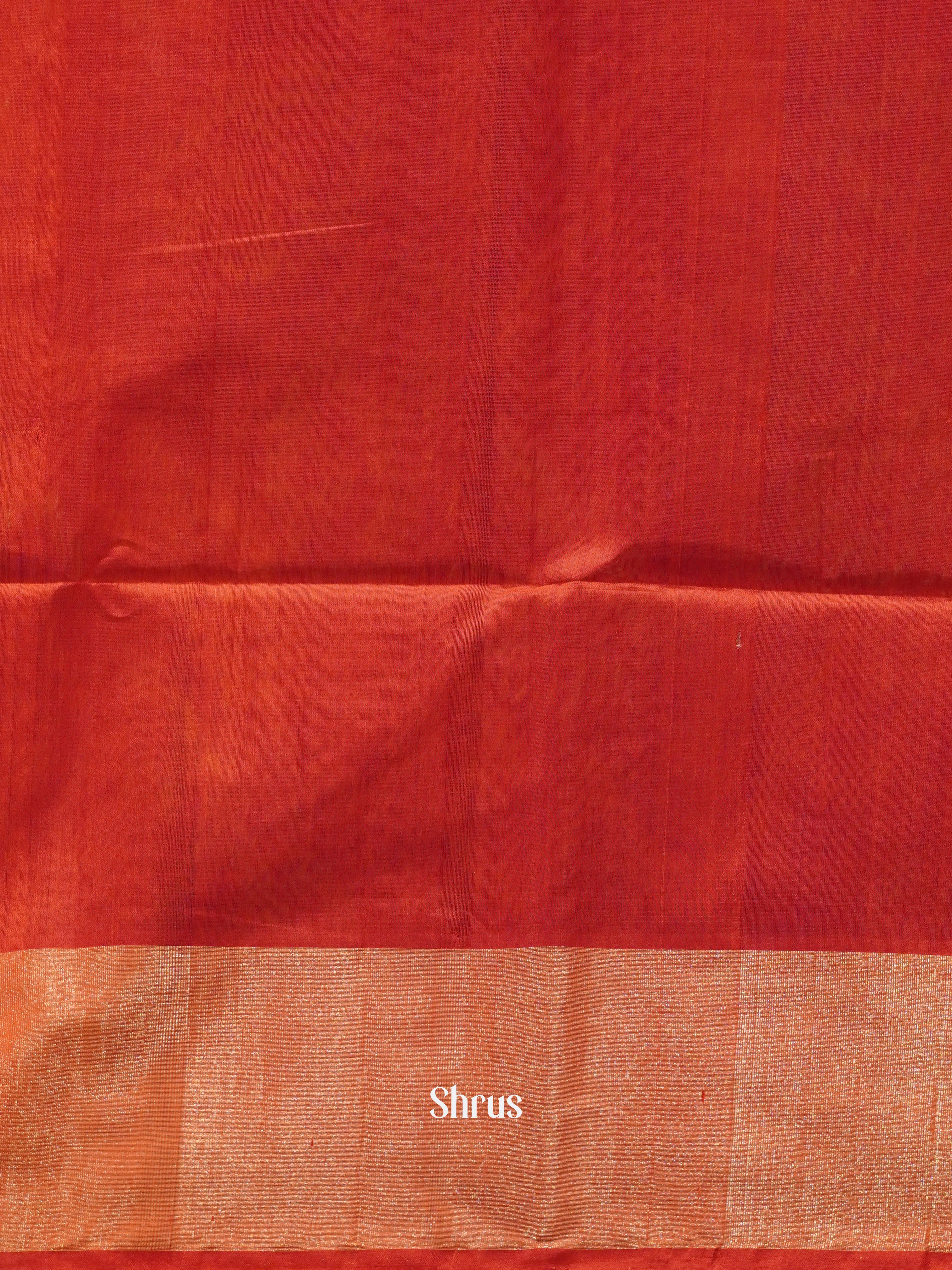 Violet & Red - Pochampally sico Saree