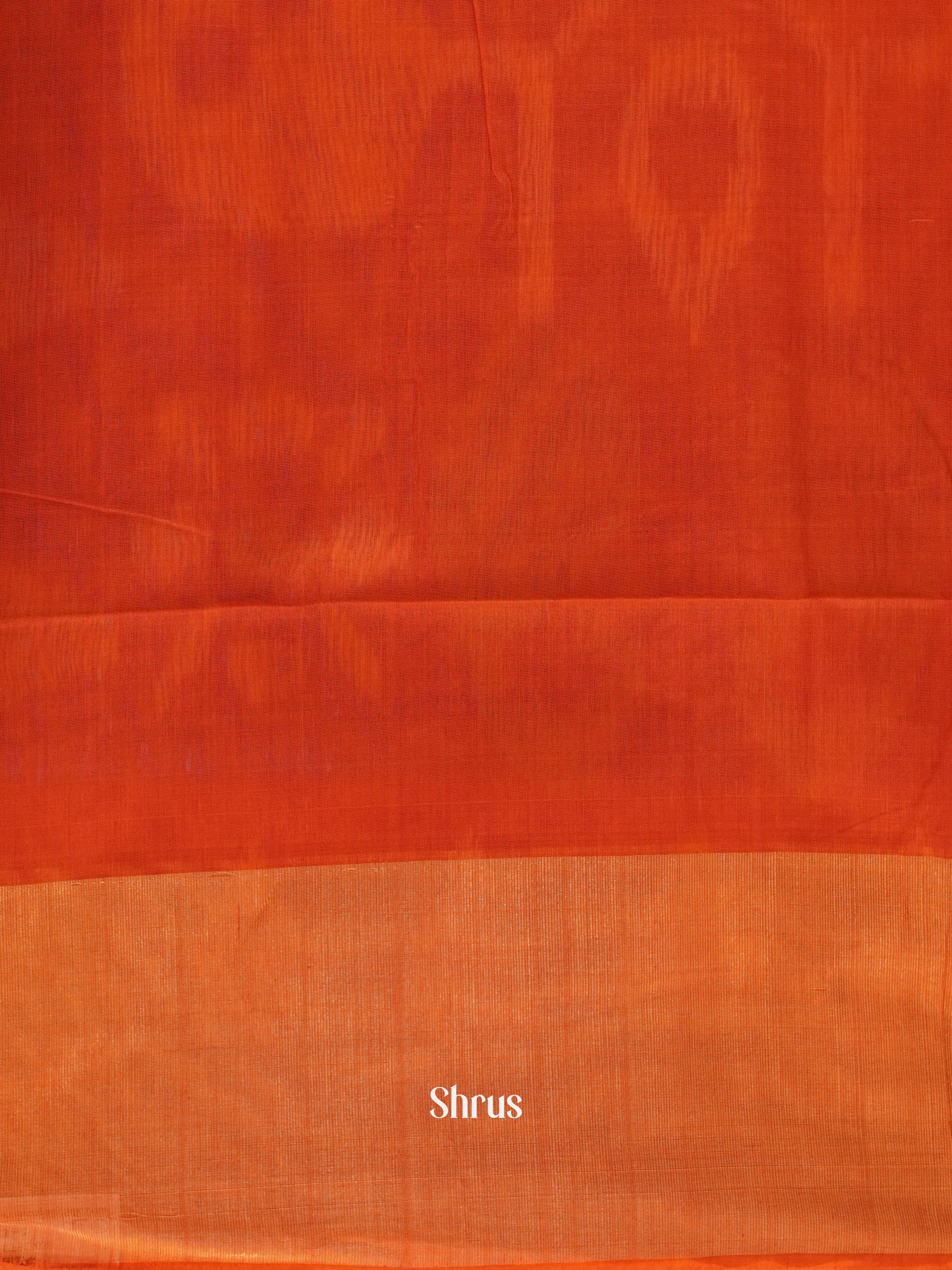 Blue & Red - Pochampally sico Saree