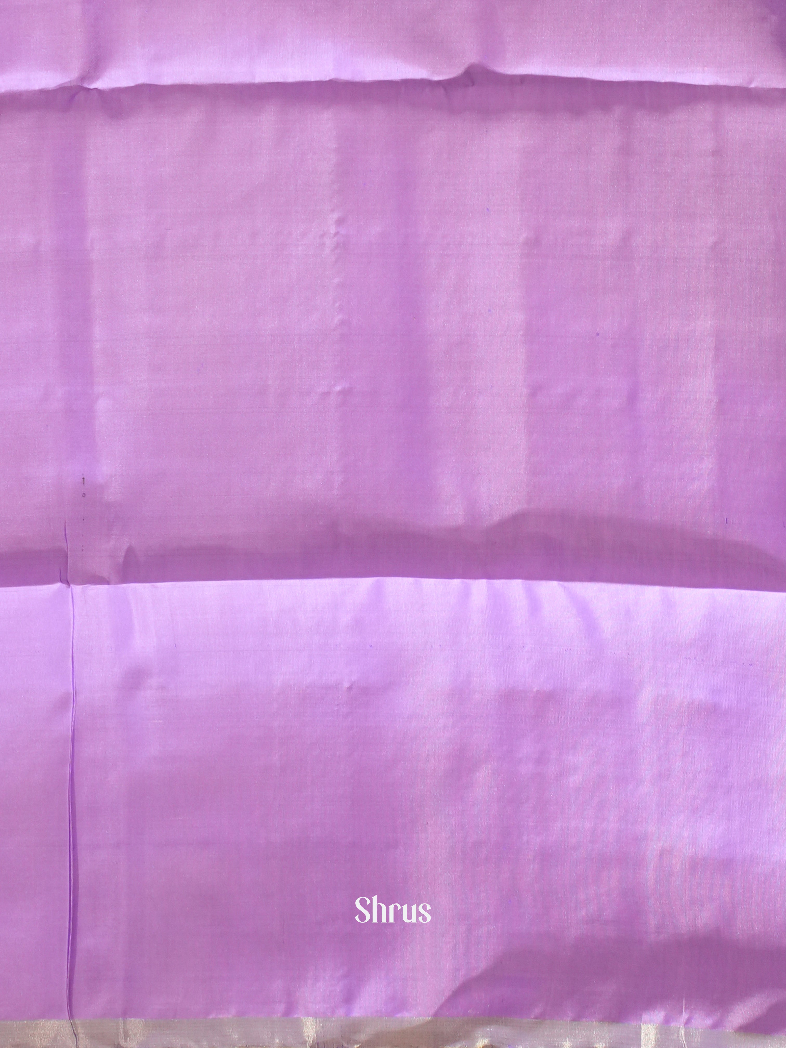 Lavender(Single Tone)  -Soft Silk Saree