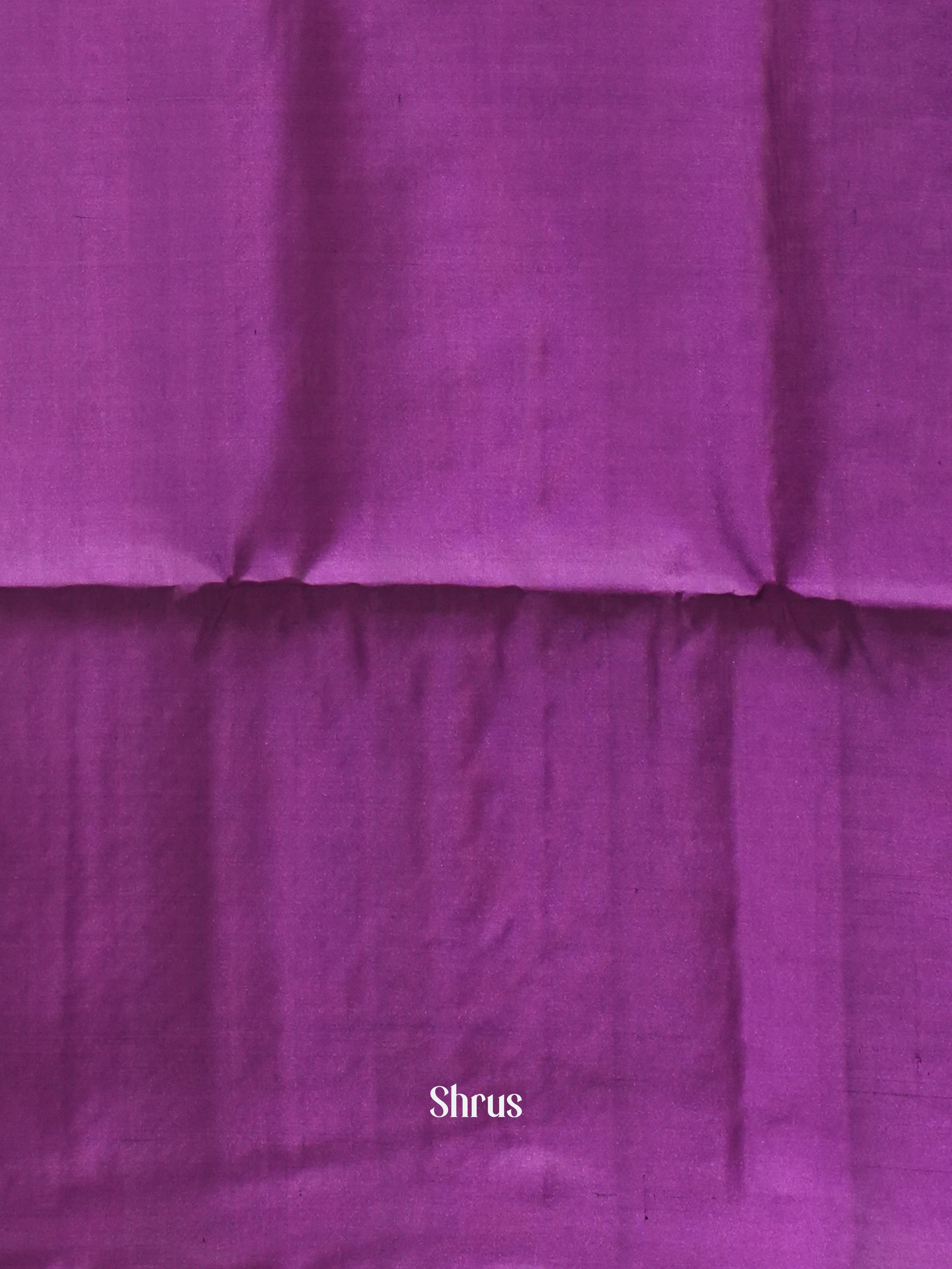 Lavender & Purple  - Soft Silk Saree