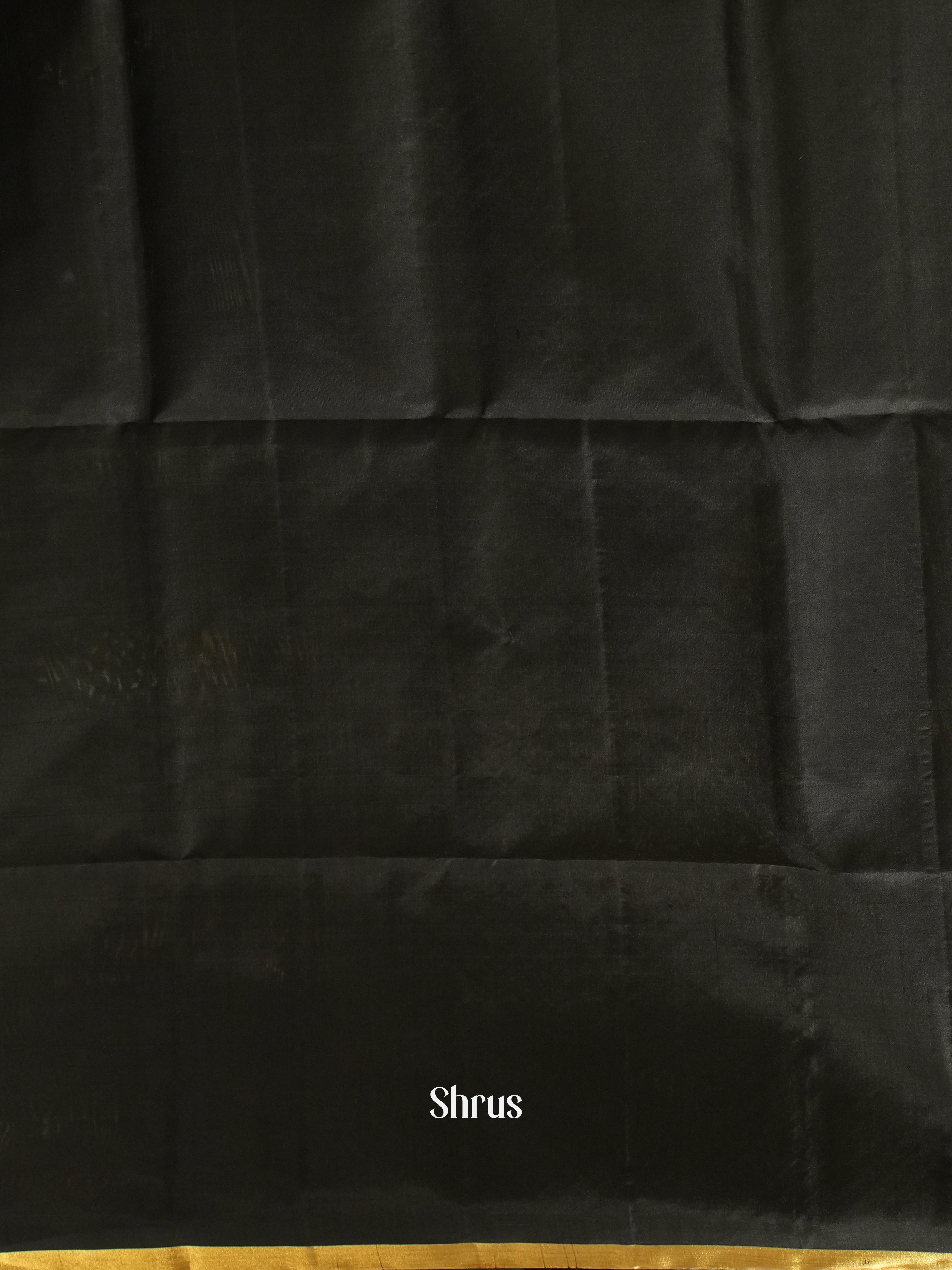 Black(Single Tone)  -Soft Silk Saree