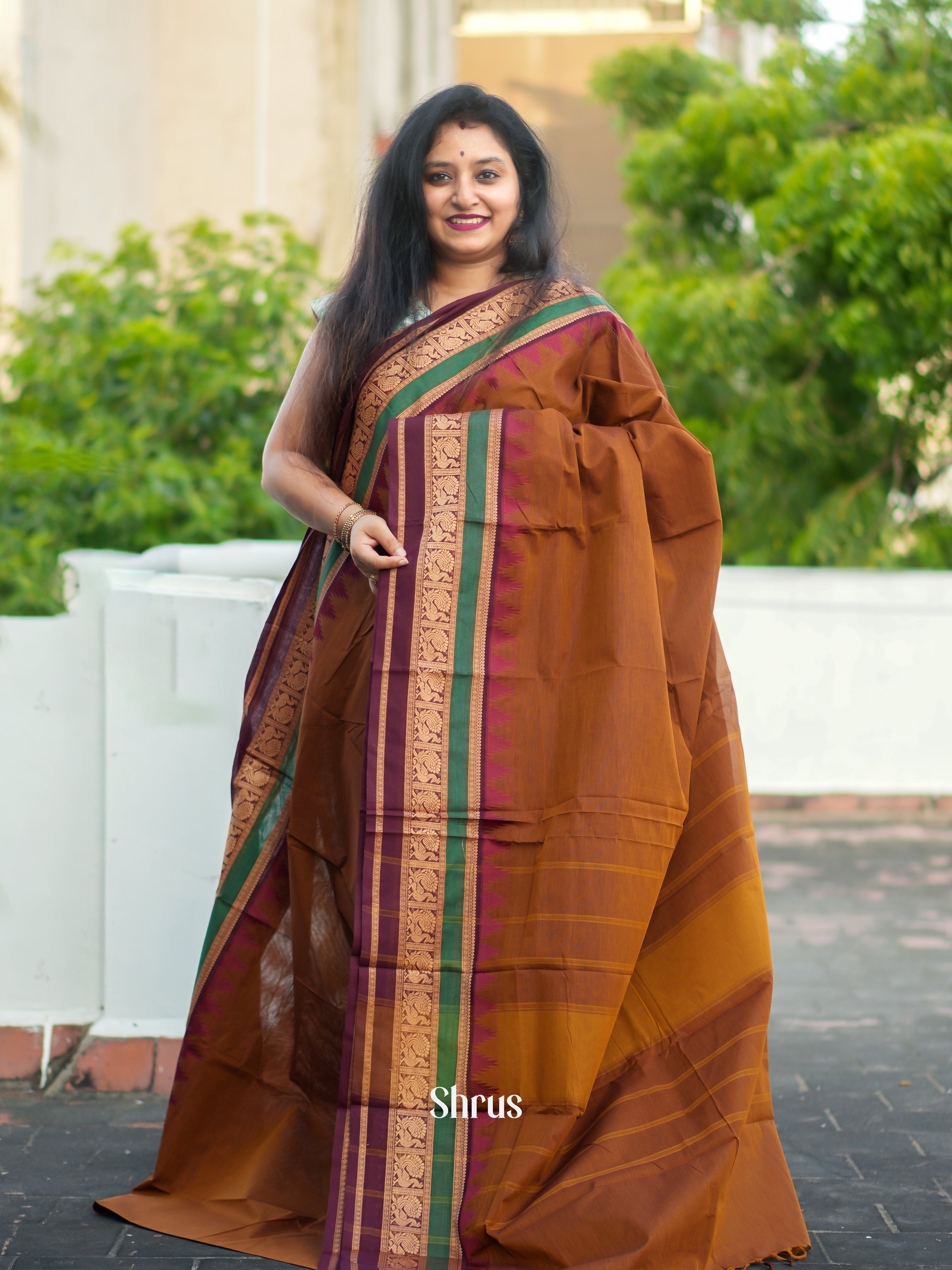 CFS19122 - Chettinad Cotton Saree