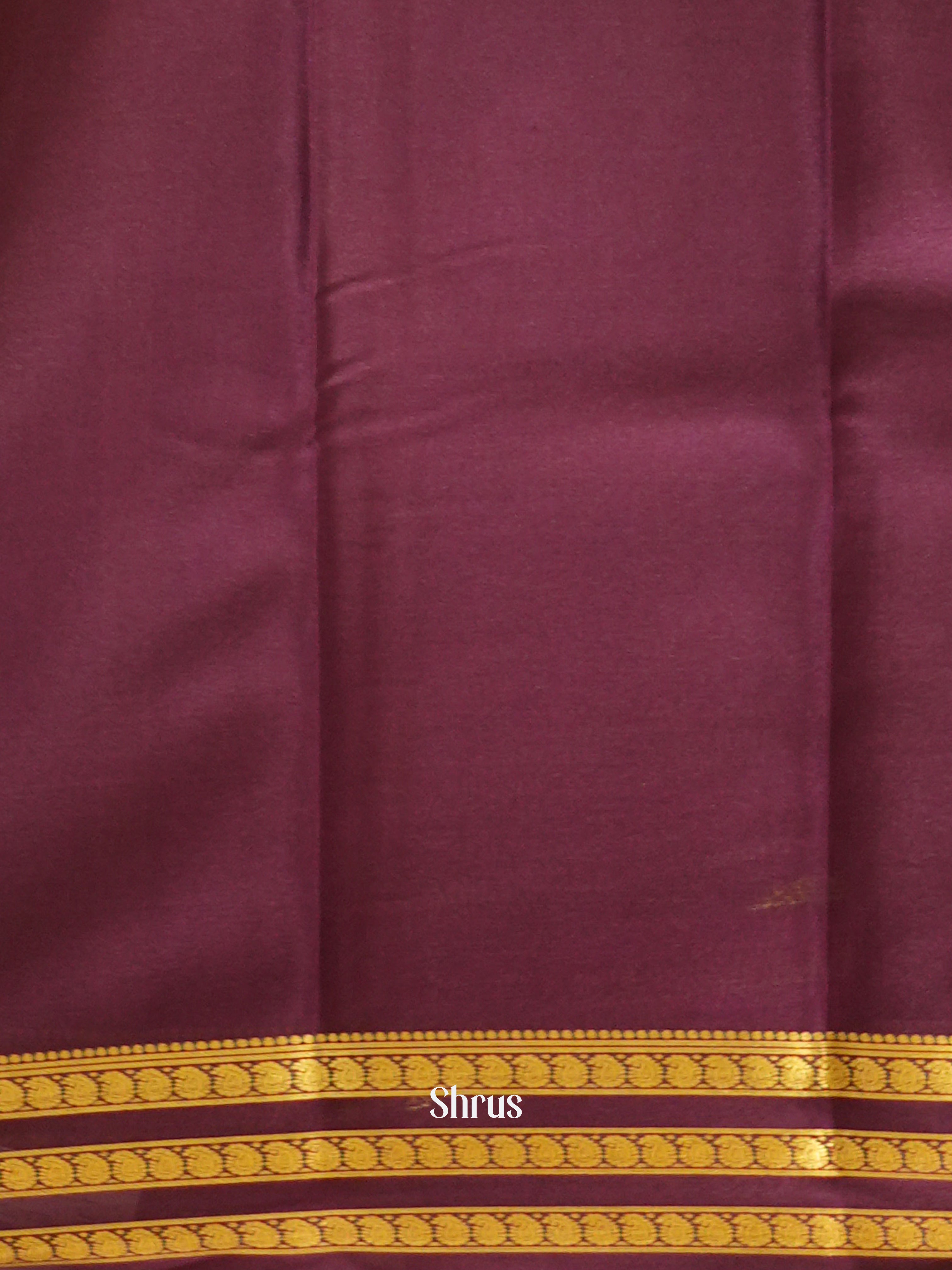 Pink & Purple  -Mysore Silk